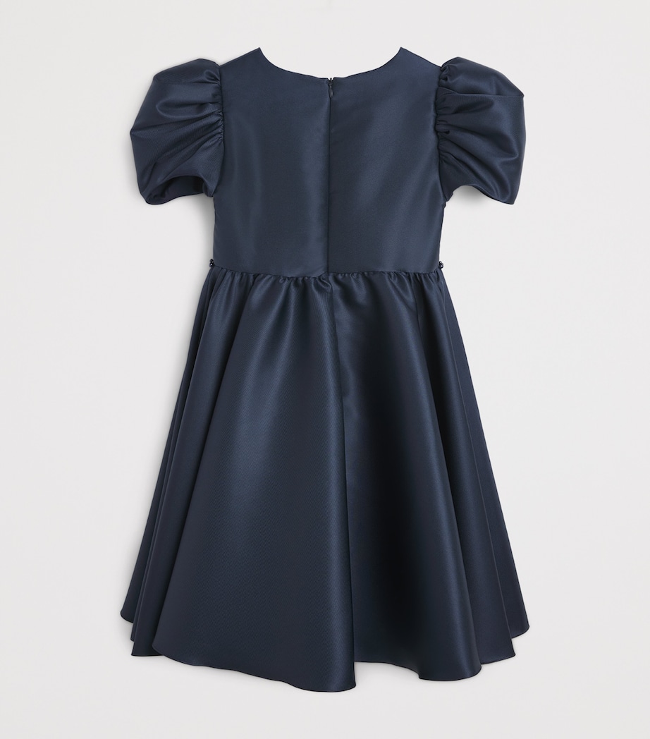 Ruffle-Sleeve Dress (2-14 Years) NAVY Image 2