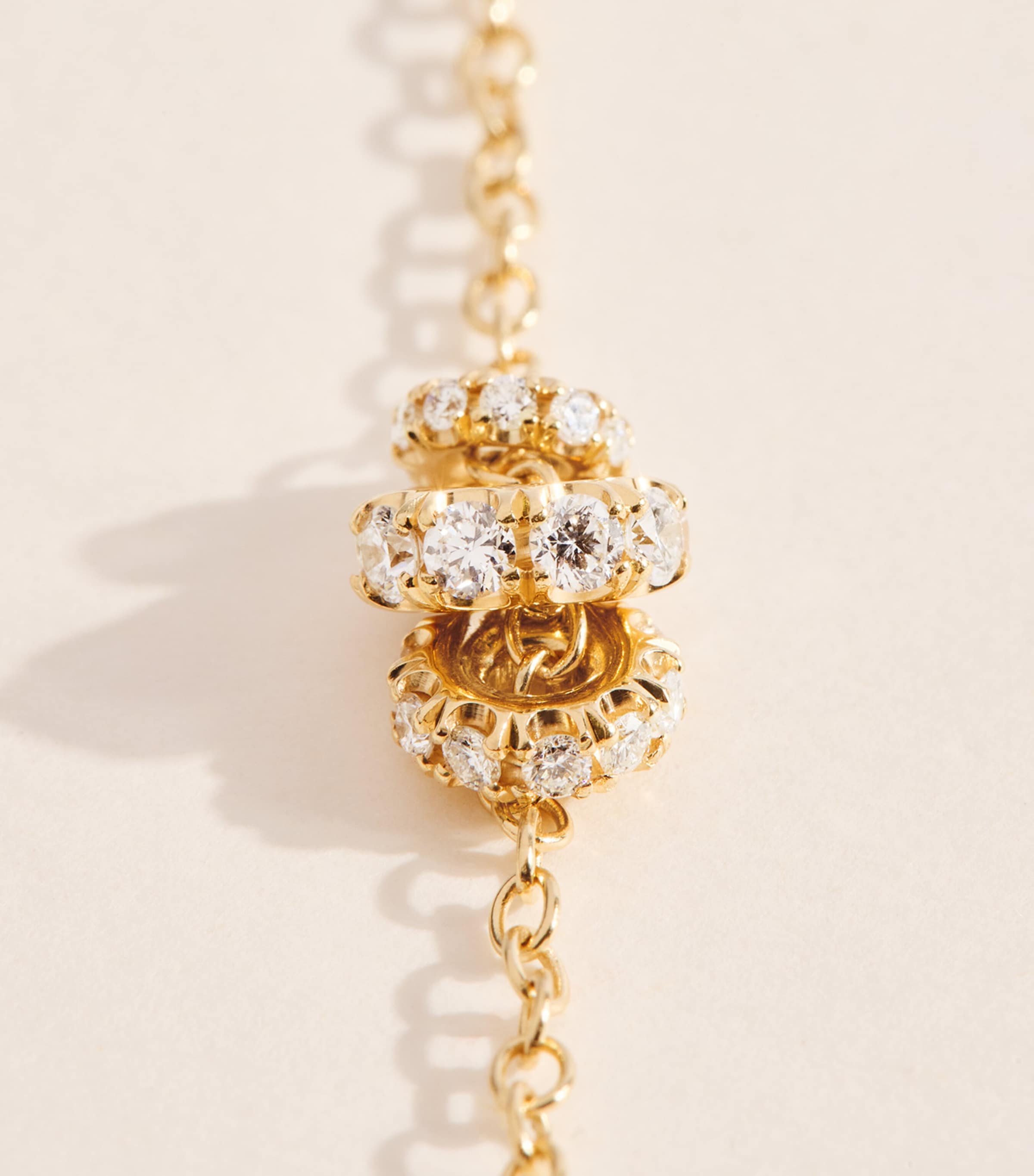 Spinelli Kilcollin Yellow Gold and Diamond Vesta Necklace Yellow Gold Image 5