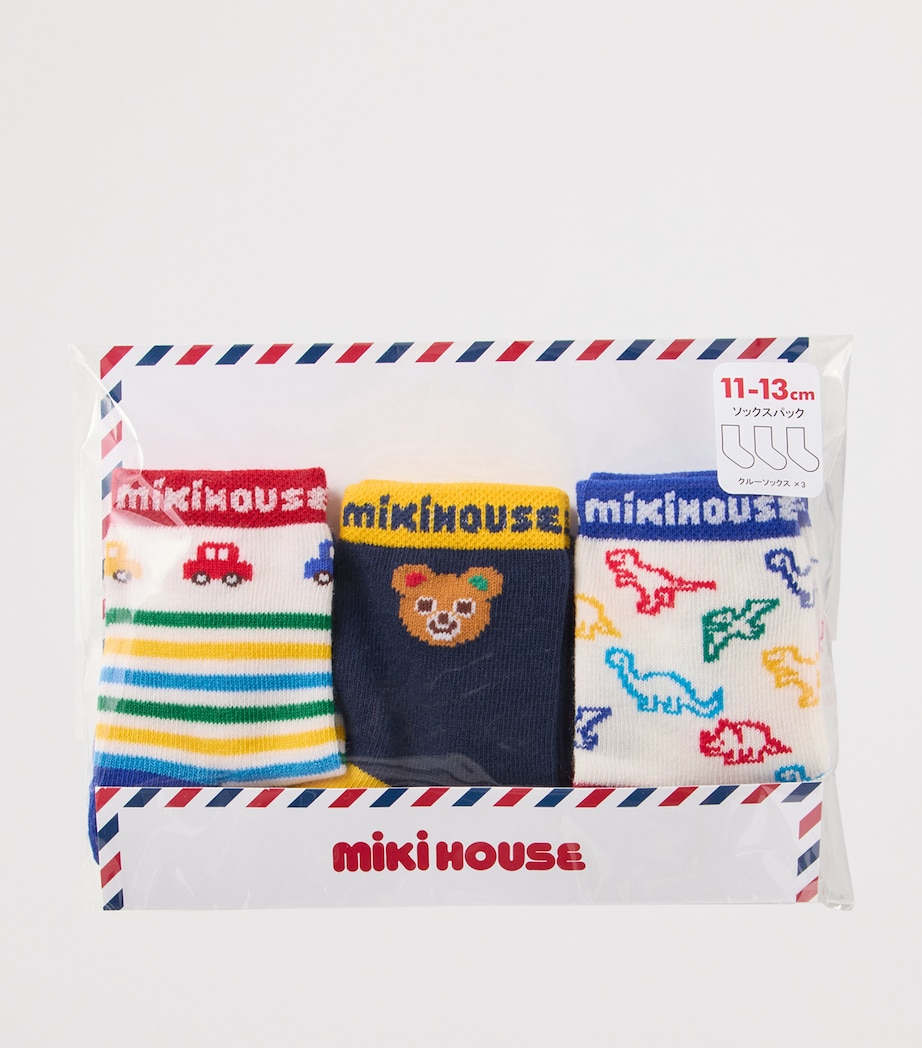 Miki House Patterned Socks (Pack of 3) Image 13