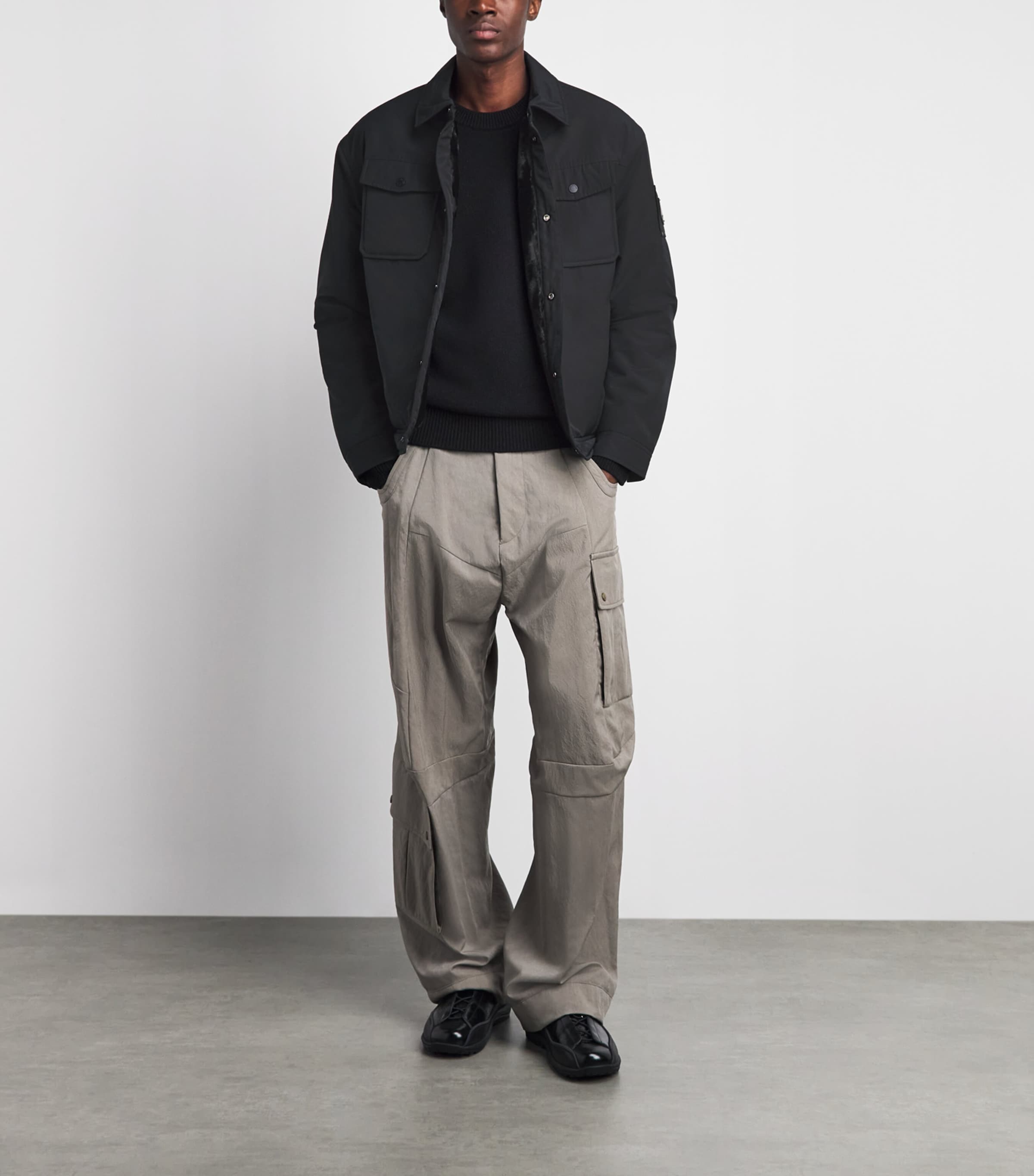Moose Knuckles Mens Jacques Bunny Jacket Black Image 2
