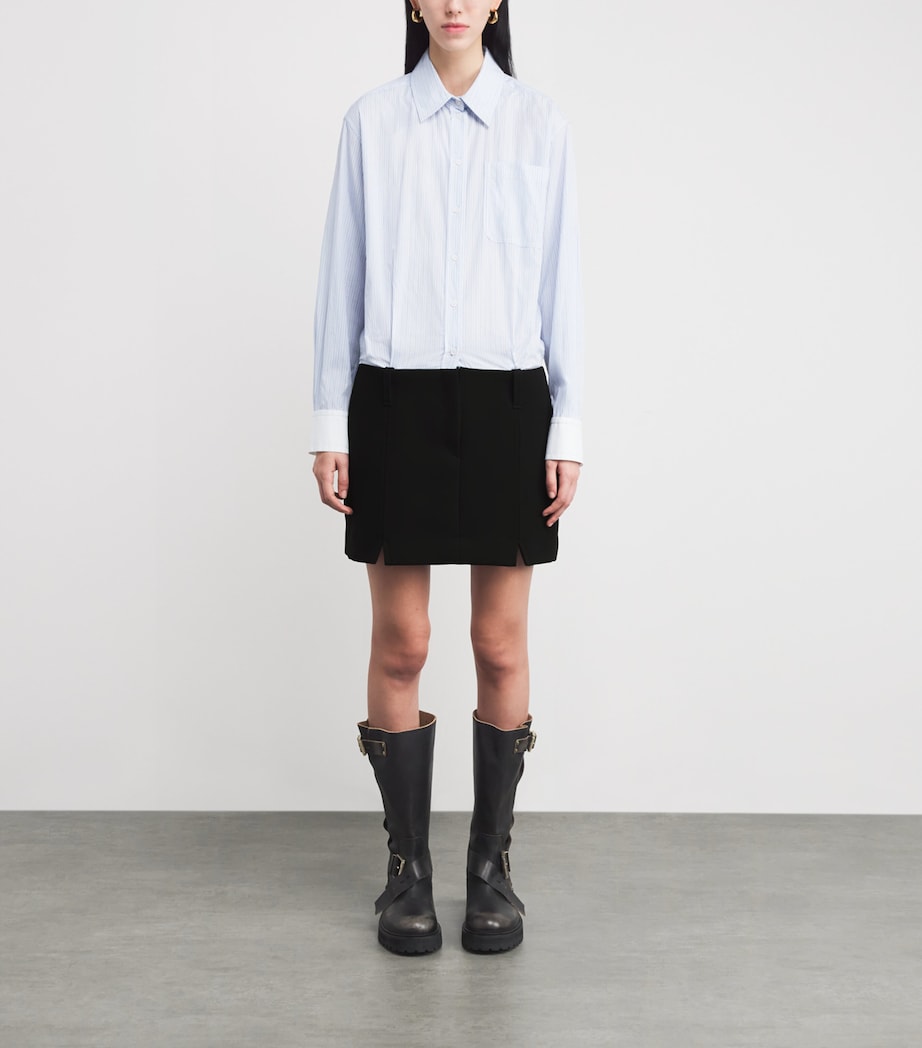 Two-Piece Mini Dress BLACK Image 3