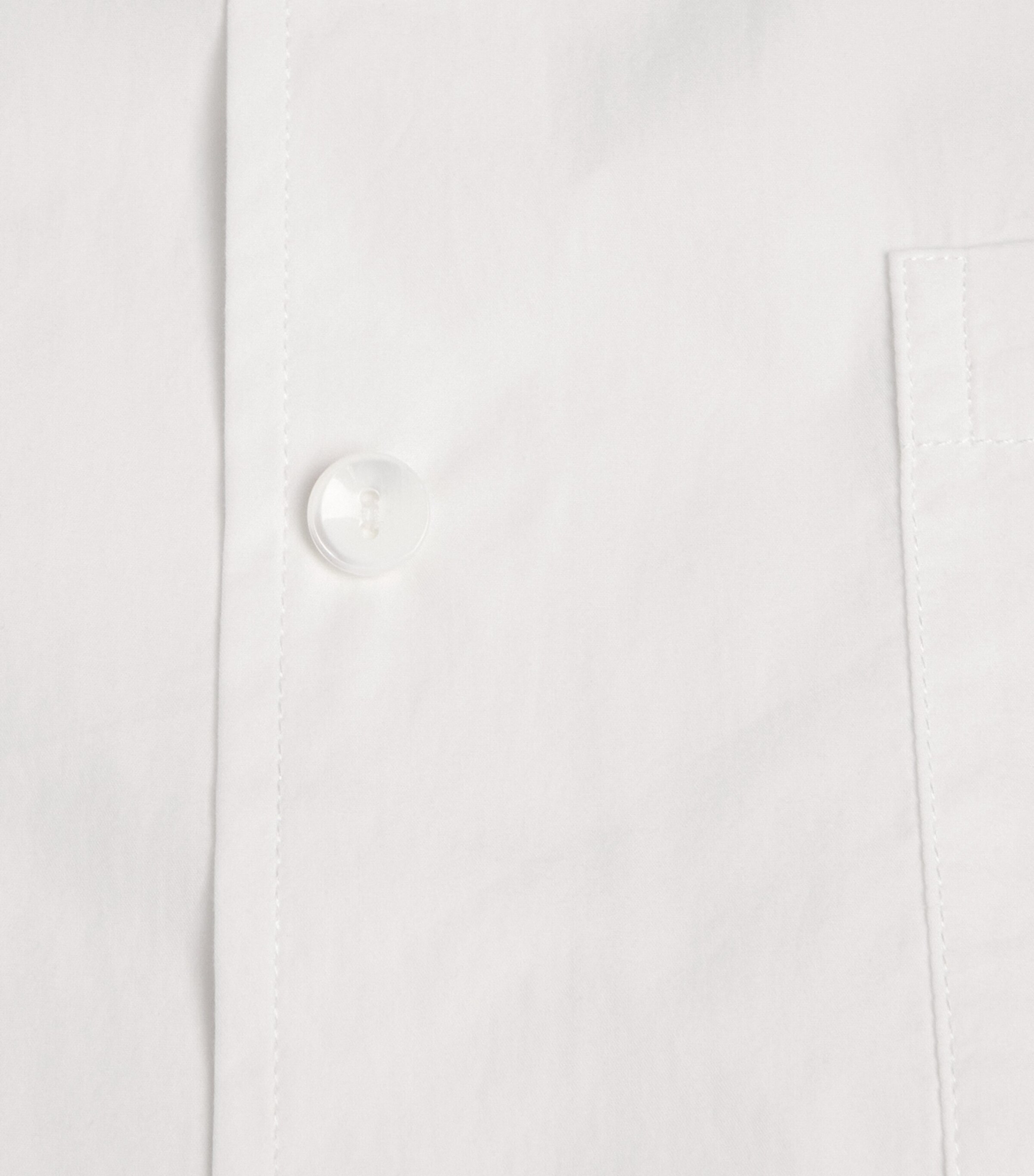 AGOLDE Womens x Maria McManus Organic Cotton Poplin Shirt White Cotton Image 6