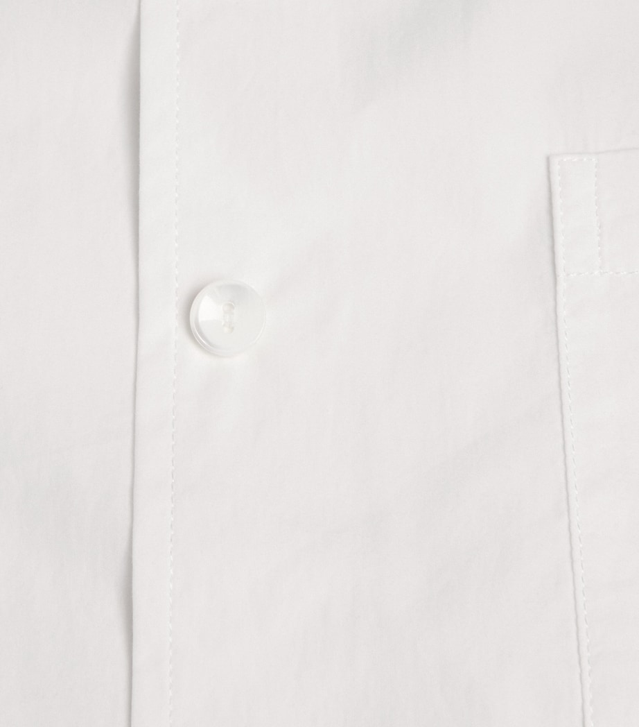 AGOLDE Womens x Maria McManus Organic Cotton Poplin Shirt White Cotton Image 6