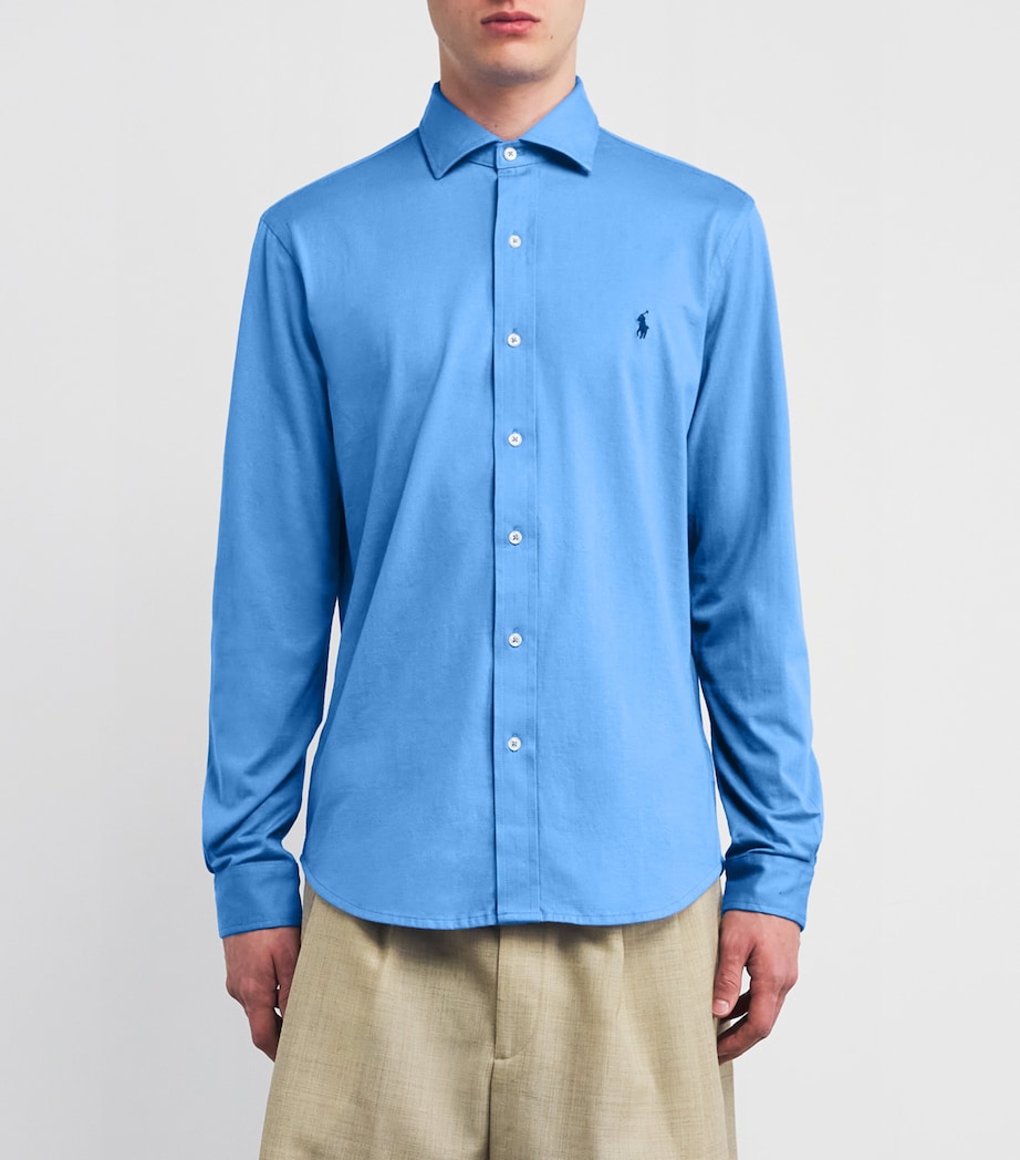 Cotton-Jersey Shirt BLU Image 3