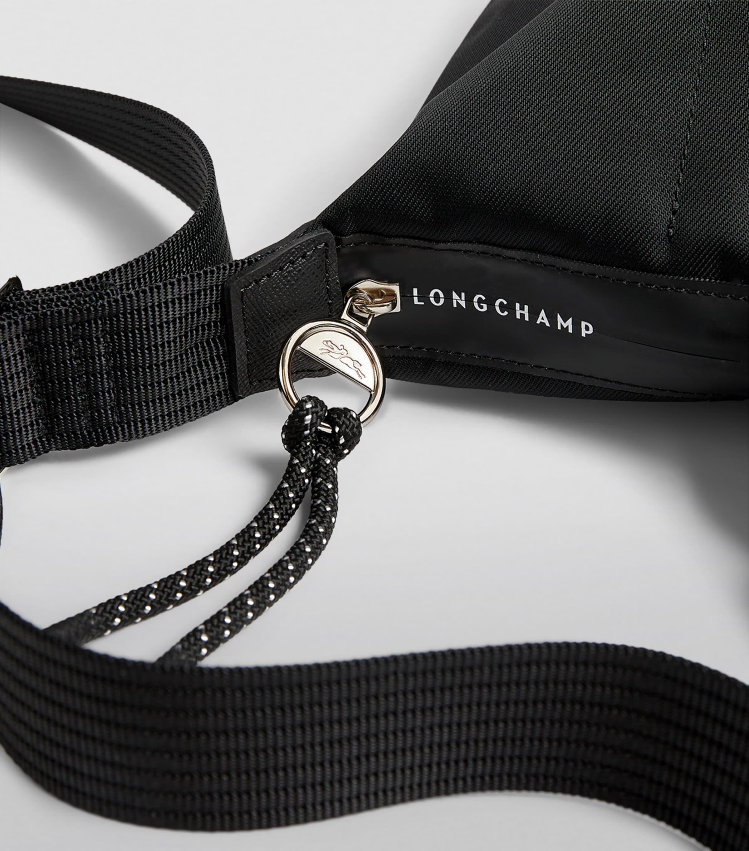 Large Le Pliage Energy Handbag 001 BLACK Image 6