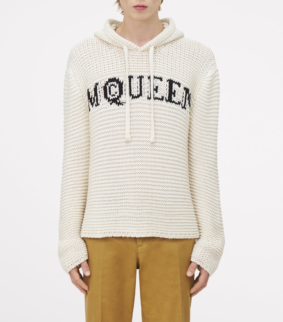 Knitted Logo Hoodie 9009 Image 5