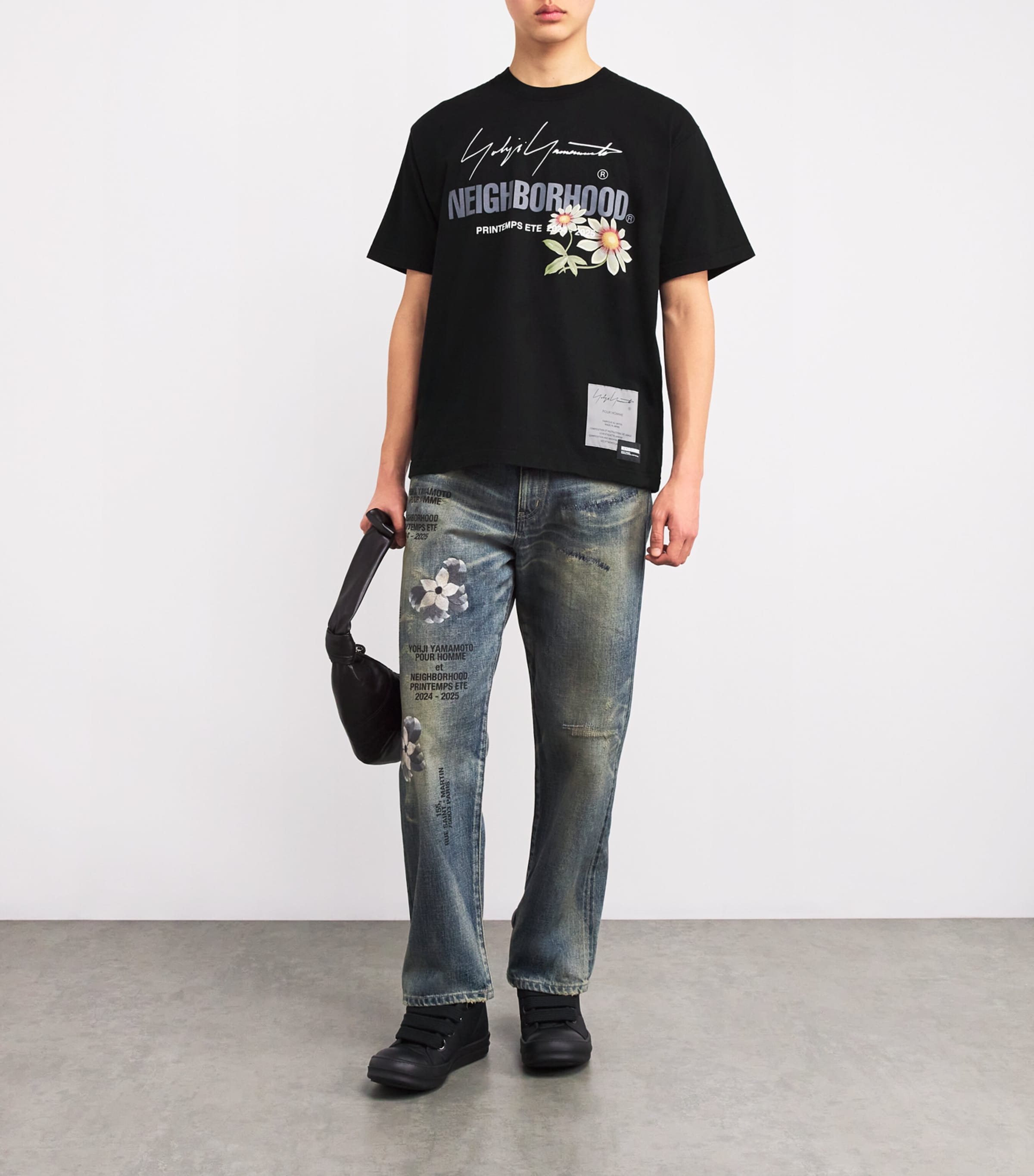 Yohji Yamamoto x Neighborhood Cotton Graphic T-Shirt