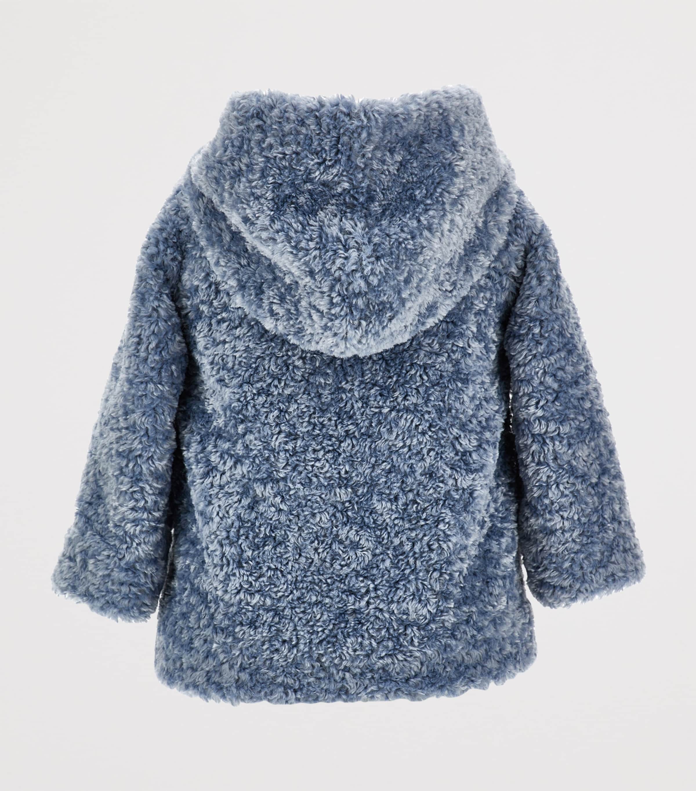 Faux Fur Embroidered Coat (3-36 Months) AVIO Image 2