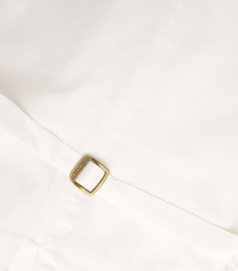 Linen-Cotton Waistcoat WHITE Image 5