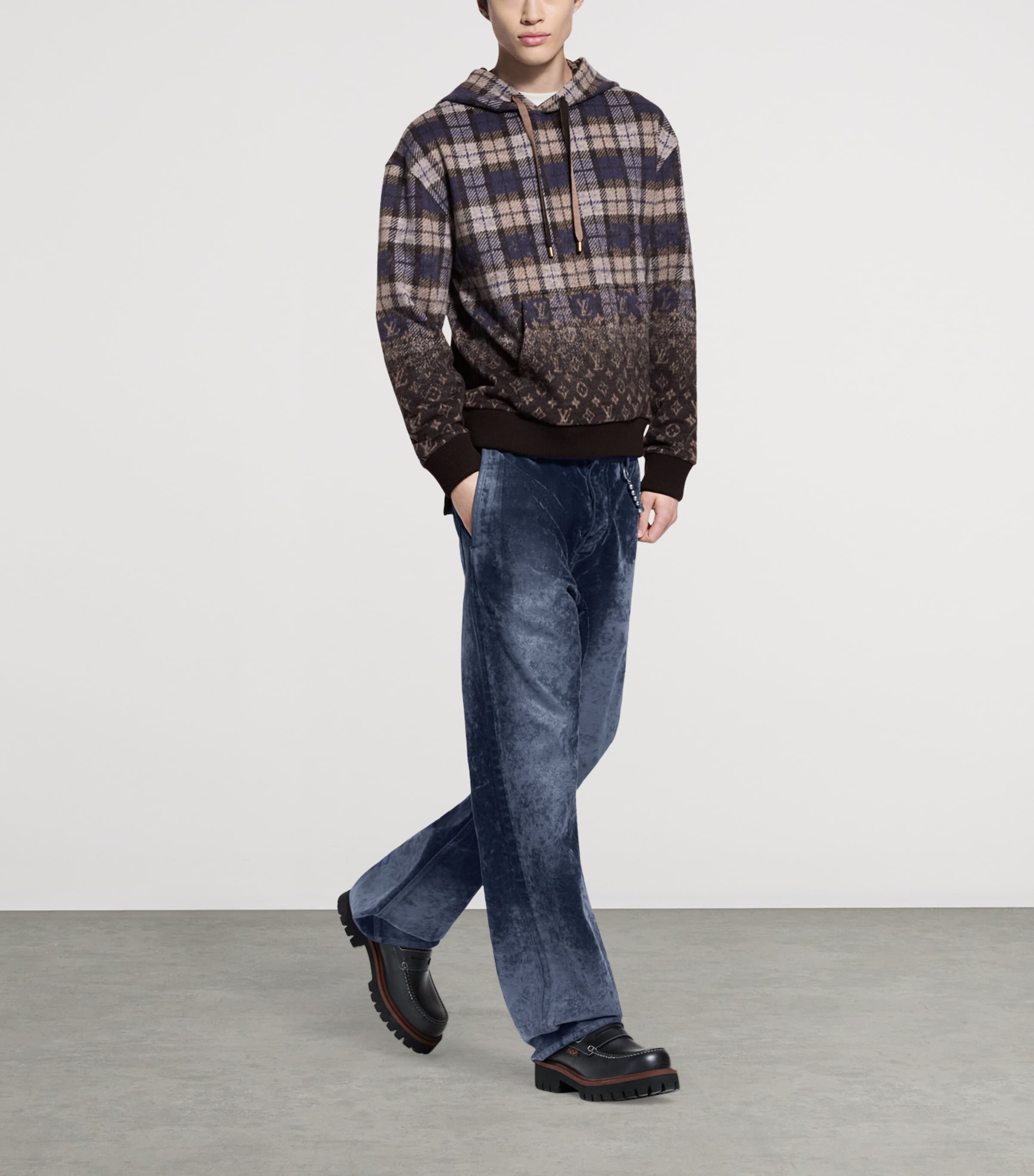 Leather Remix Loafers BLACK Image 7