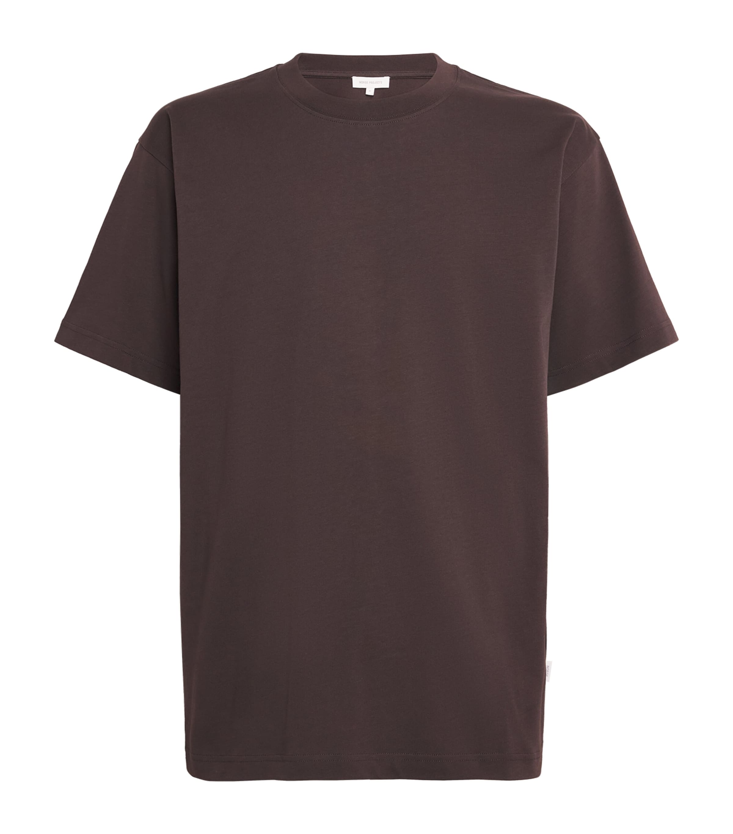 Organic Cotton T-Shirt SEAL BROWN Image 1