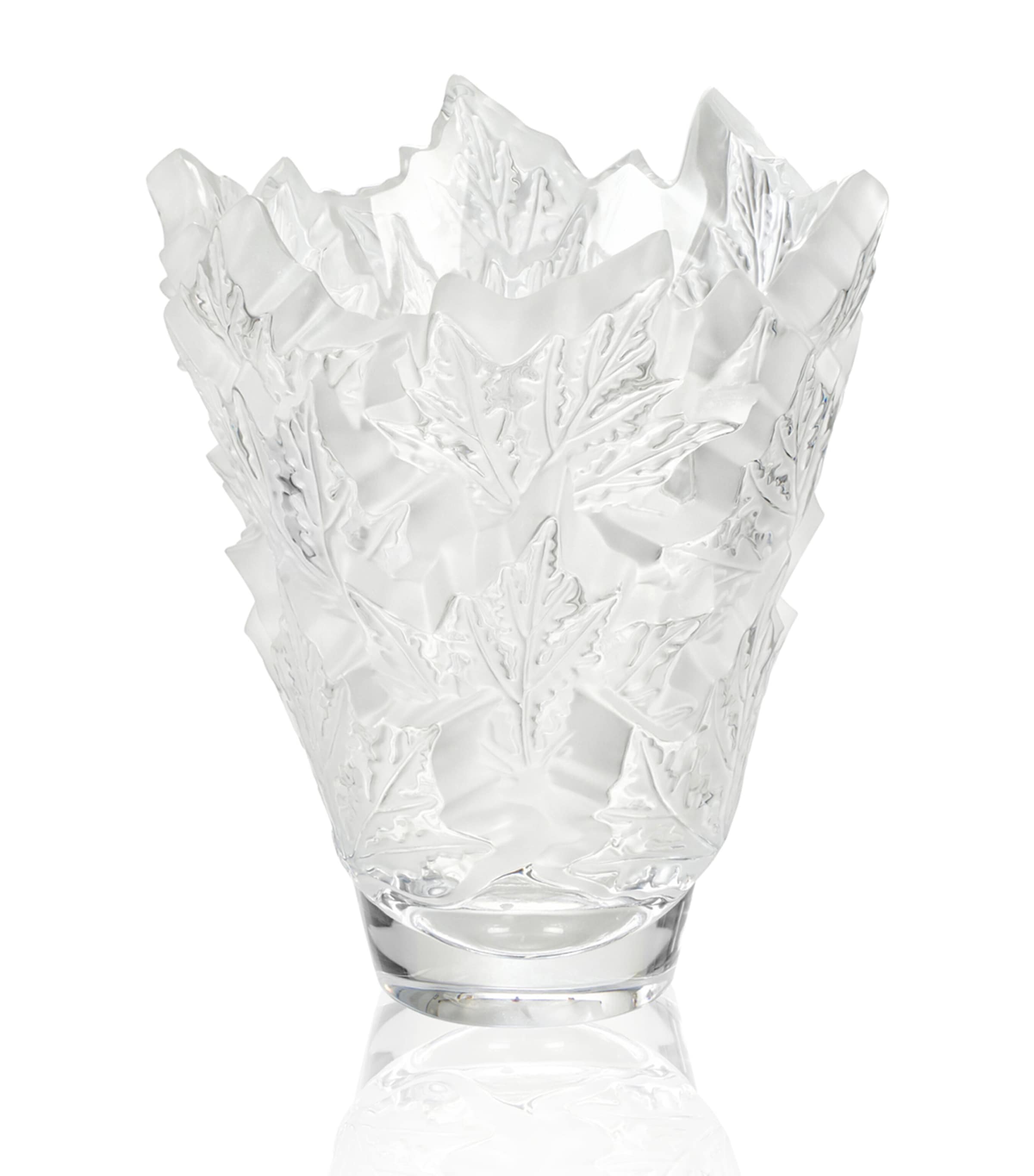 Lalique Champs-élysées Crystal Vase In Clear