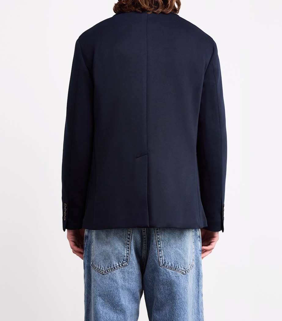 Double-Knit Blazer AVIATR NVY Image 5
