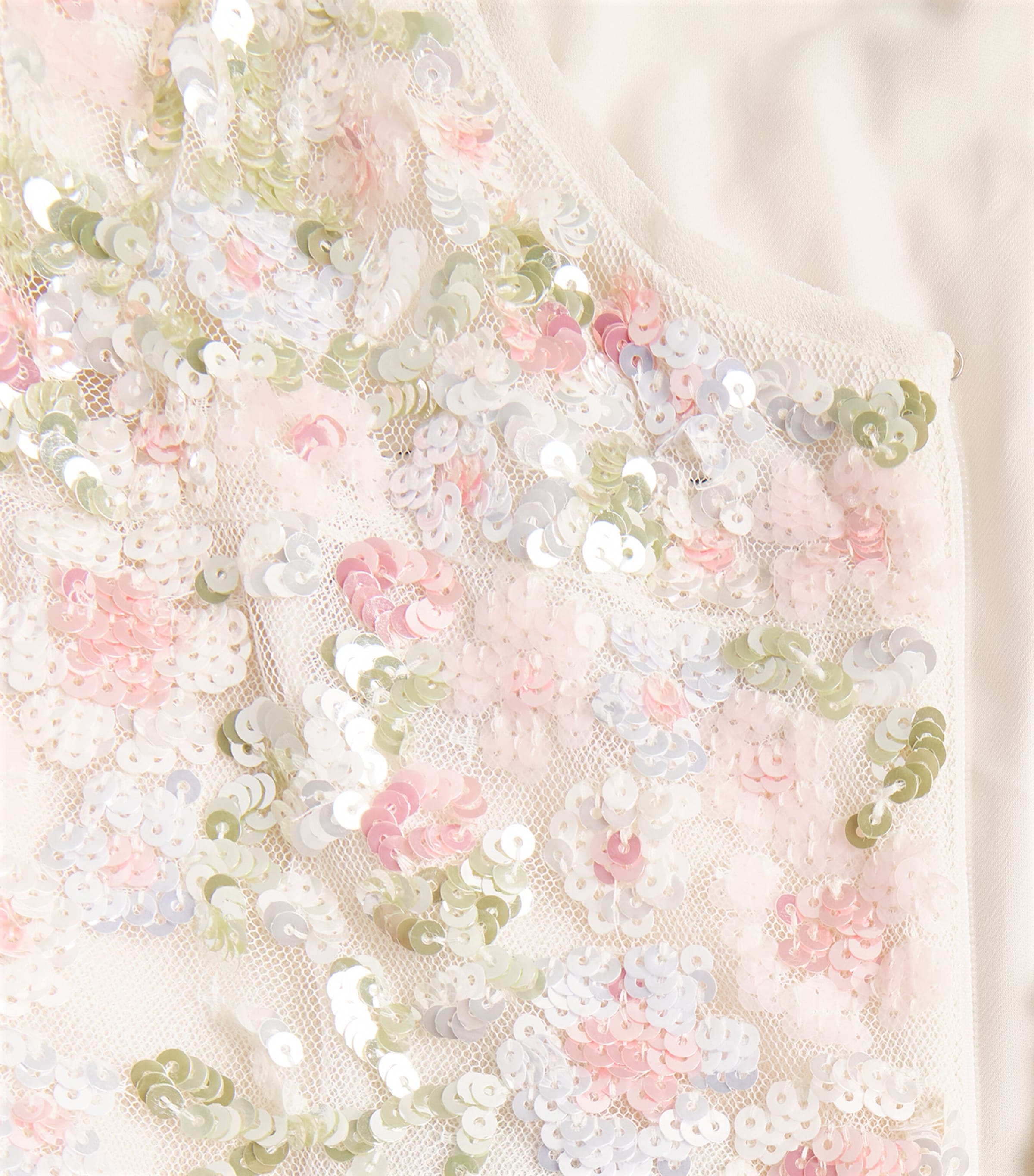 Dream Garland Sequin Gown CREAM/MULTI Image 5