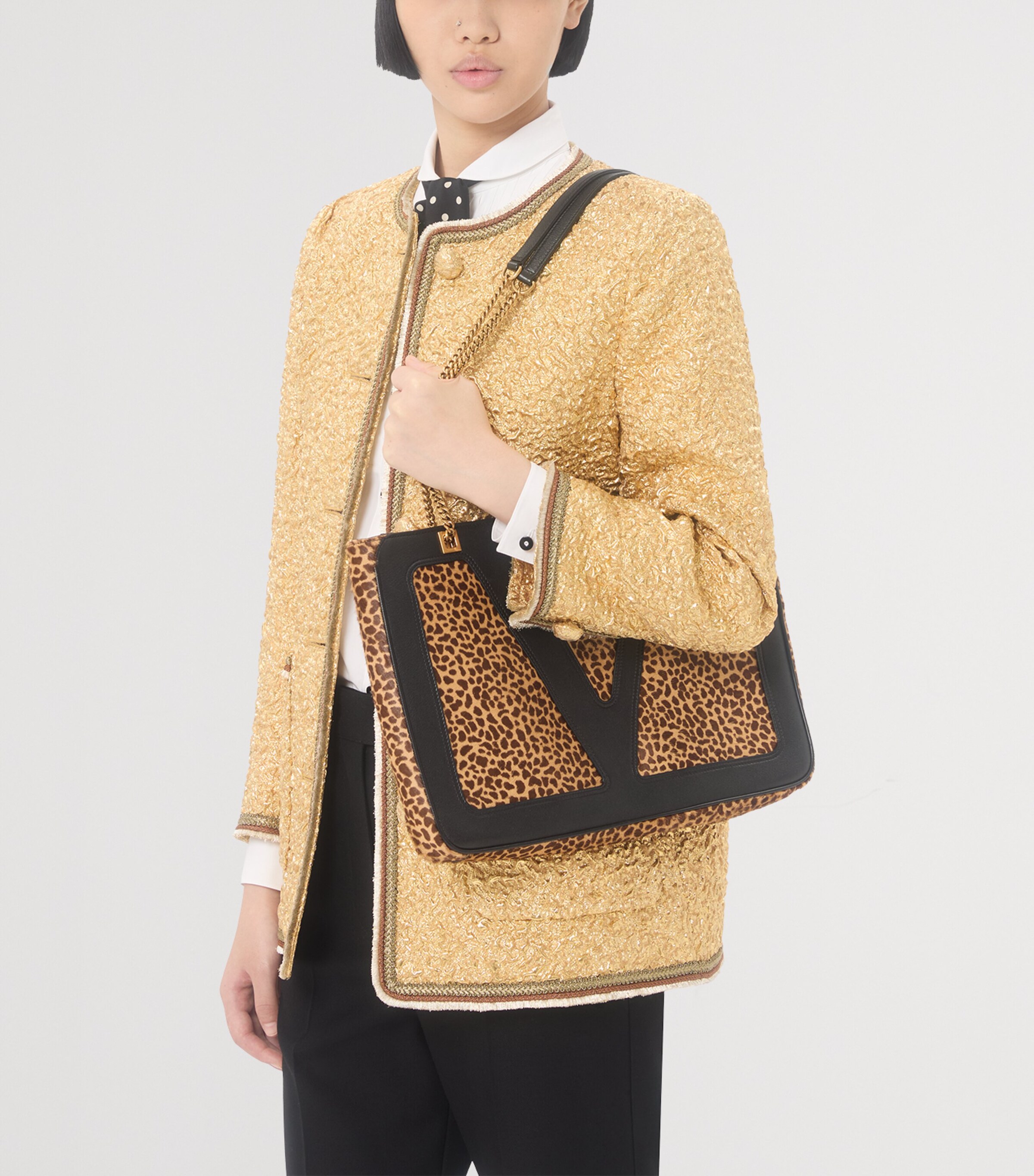 Medium Calf Hair Viva Superstar Tote Bag C2J Image 7