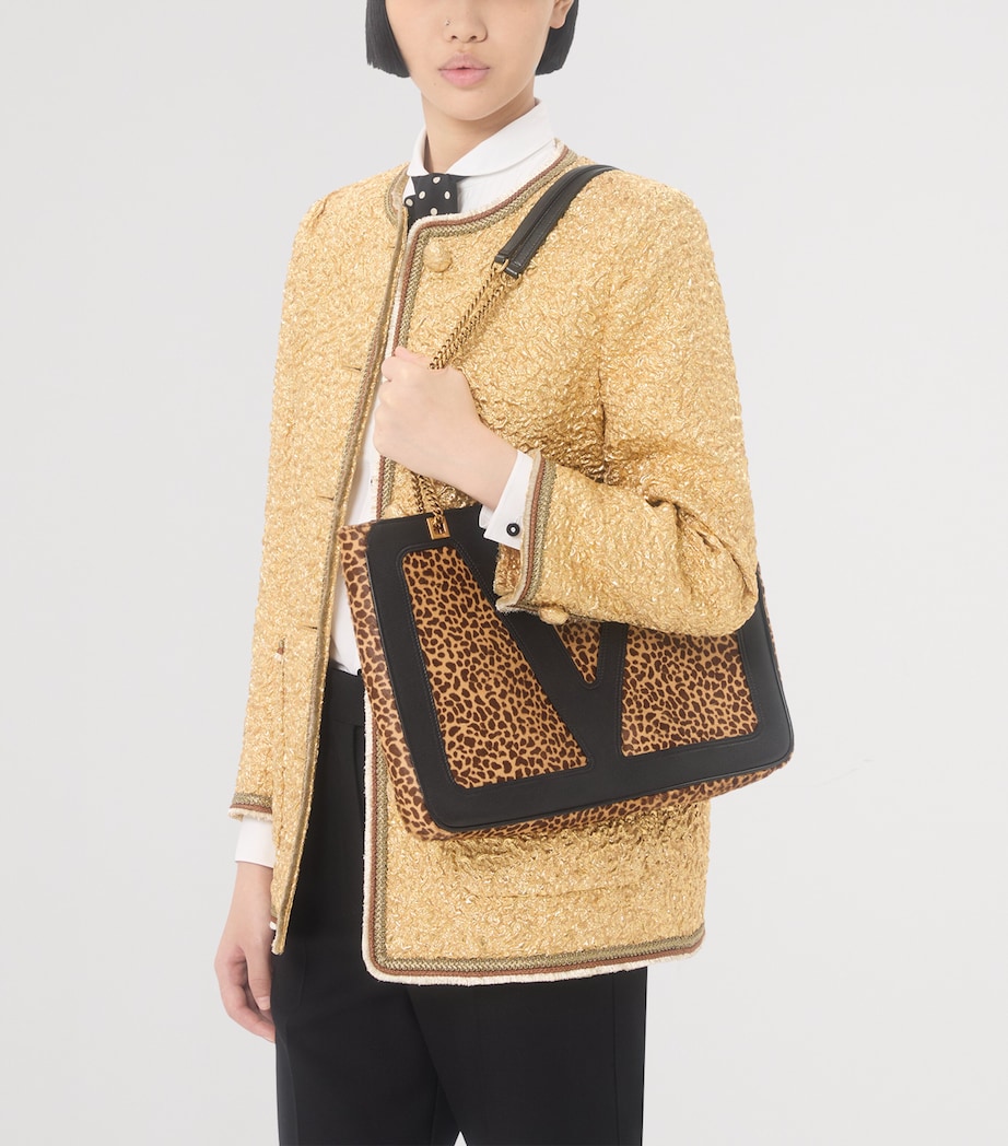 Medium Calf Hair Viva Superstar Tote Bag C2J Image 7