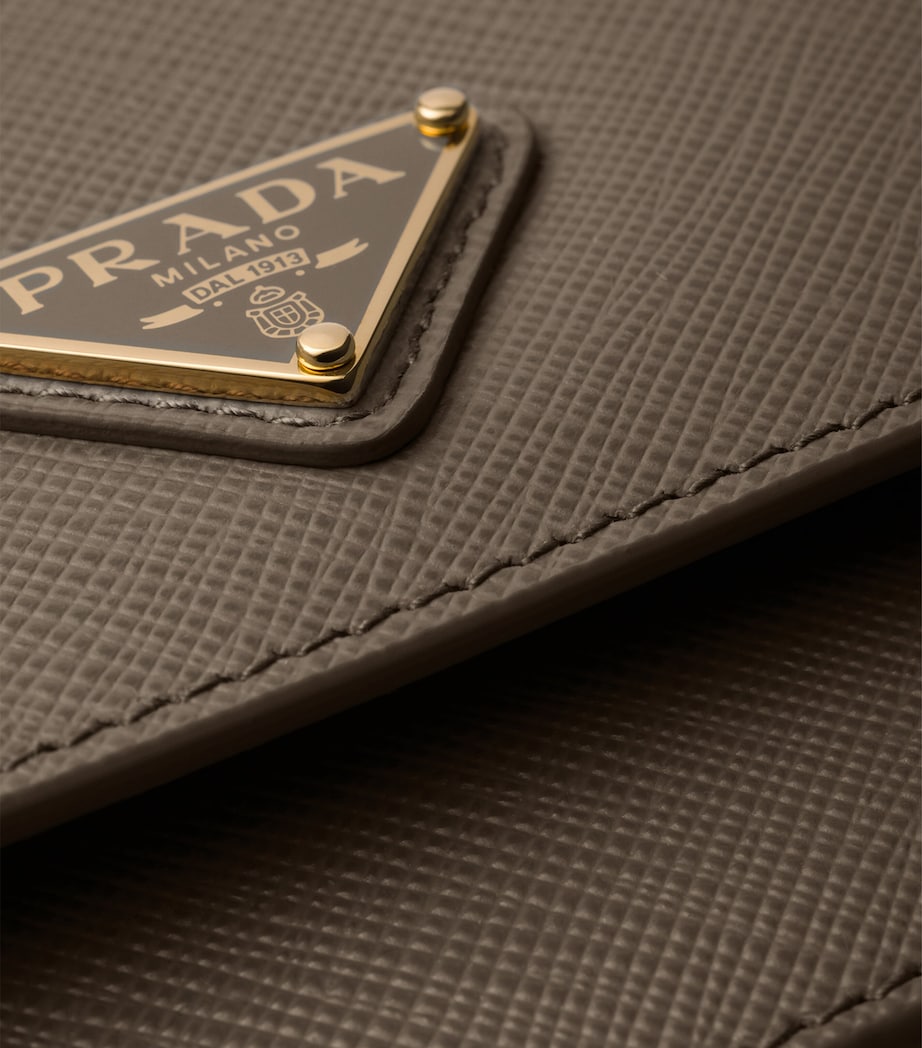 Mini Saffiano Leather Shoulder Bag F0572 Image 6