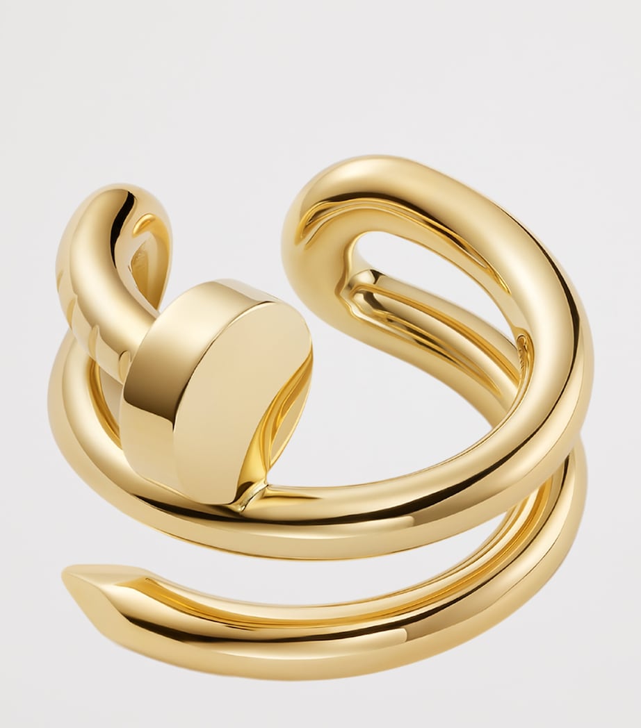 Yellow Gold Juste un Clou Double Ear Cuff YELLOW GOLD Image 2