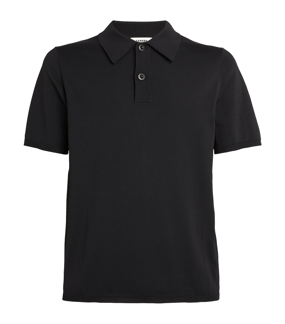 Polo Shirt BLACK Image 1