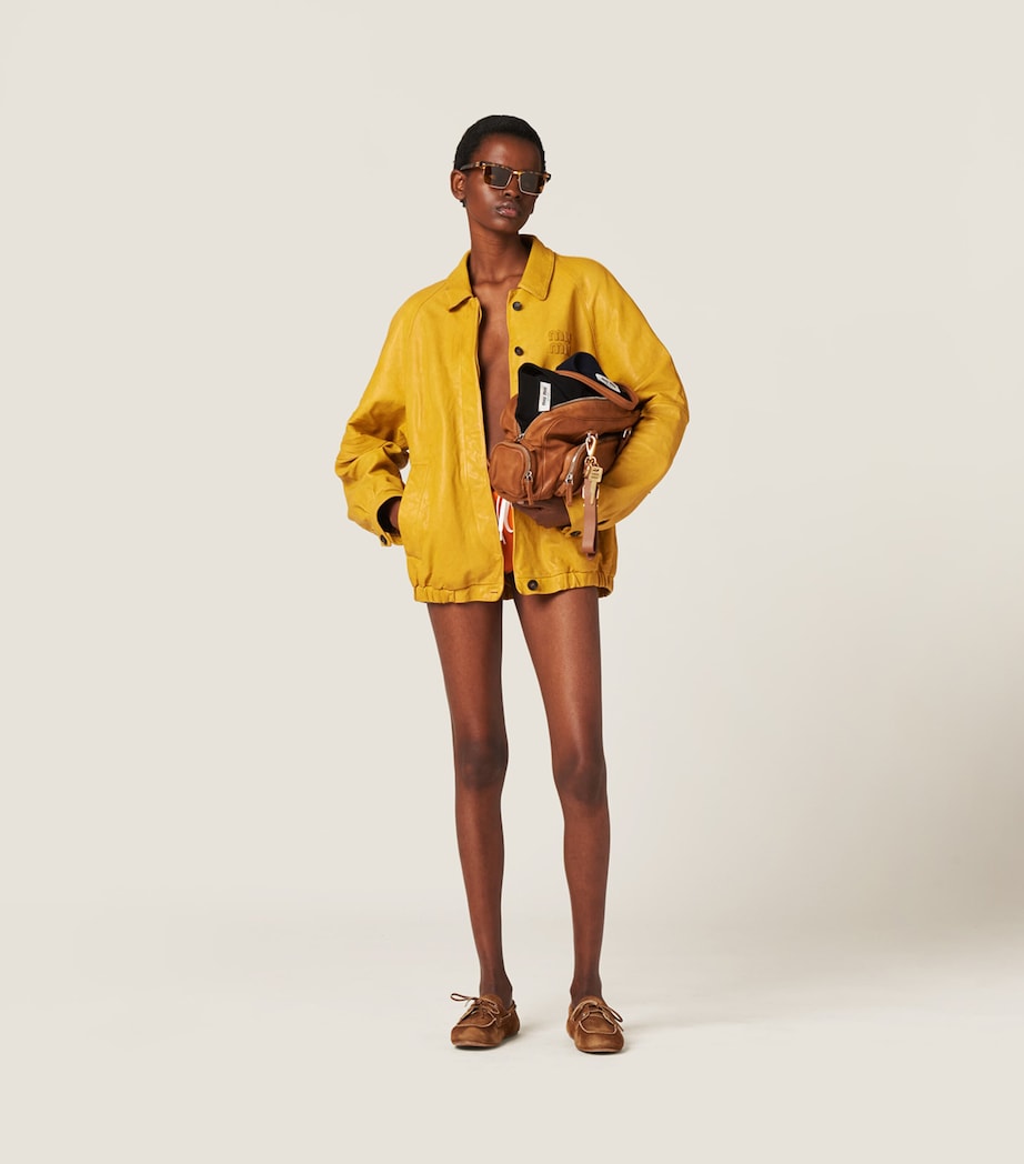 Nappa Leather Top-Handle Bag F098L Image 7