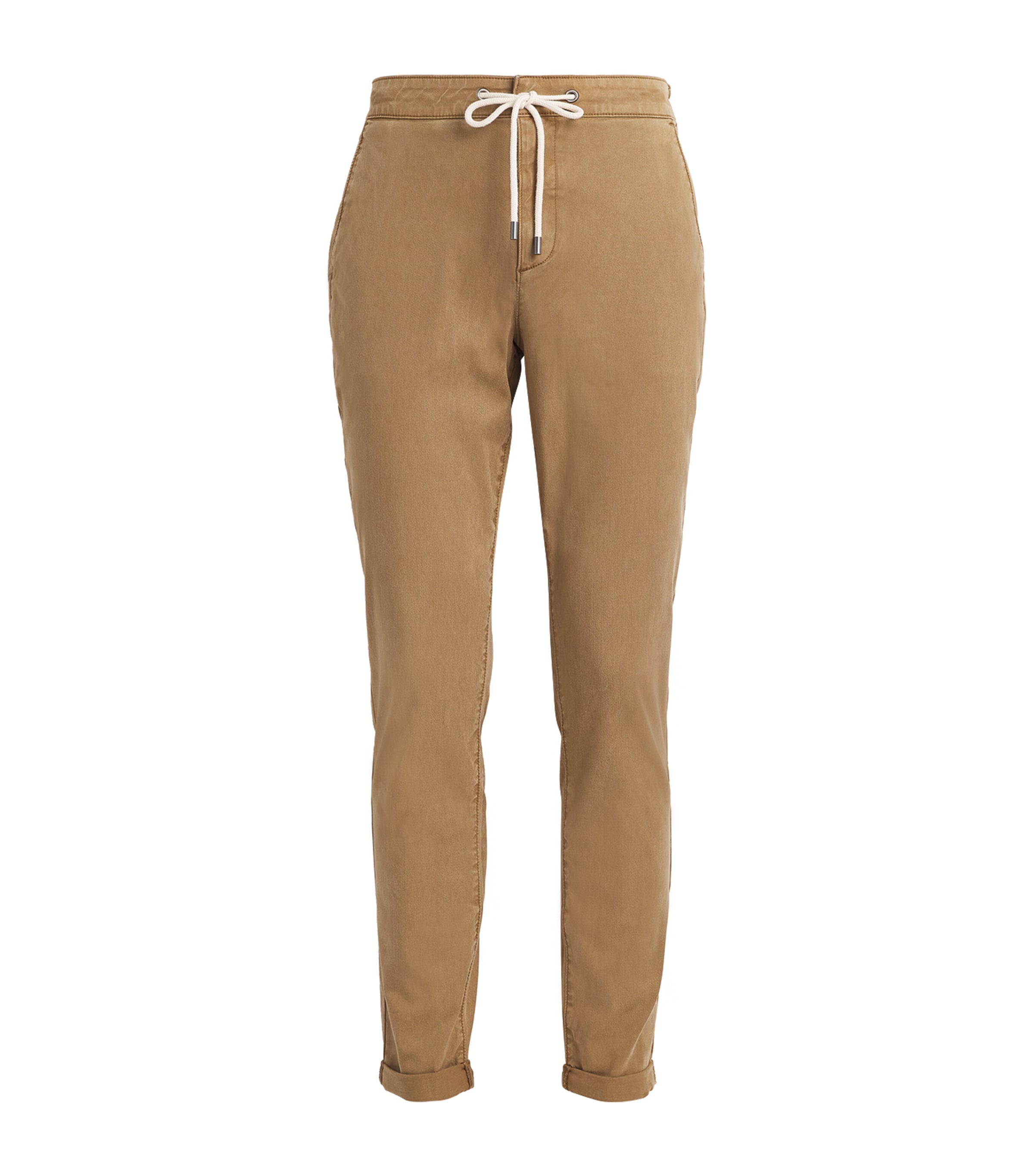 Paige Fraser Drawstring Chinos In Brown