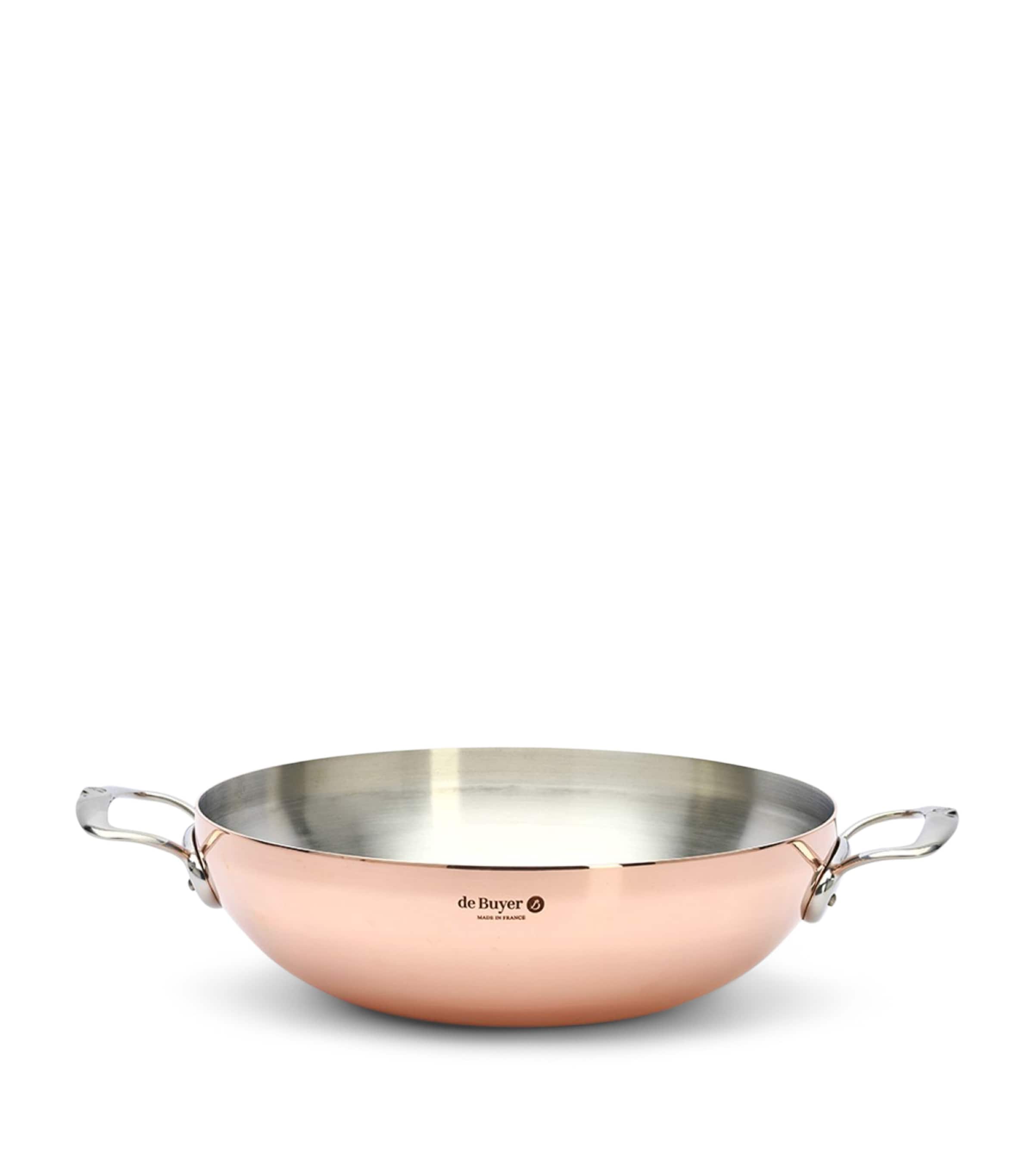 De Buyer Copper Prima Matera Wok (32cm) Copper Image 2