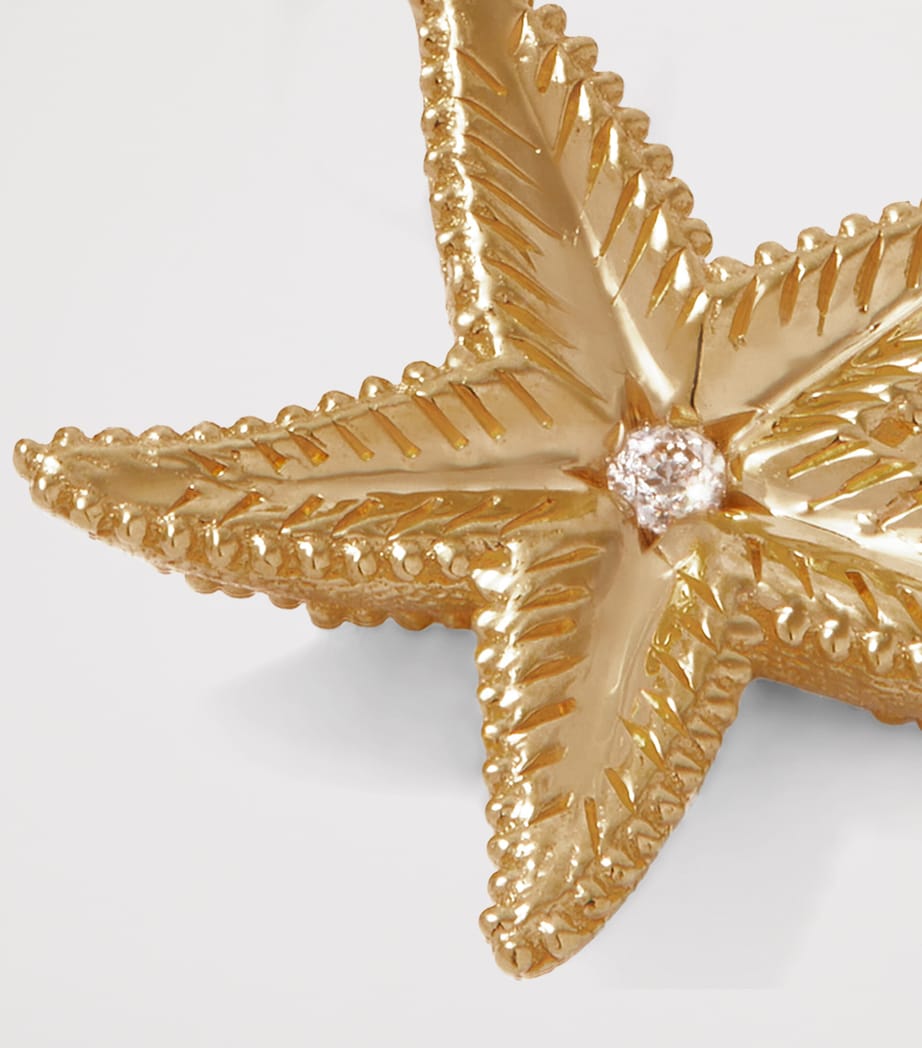 Annoushka Medium Yellow Gold Six Hoop Earrings Image 3