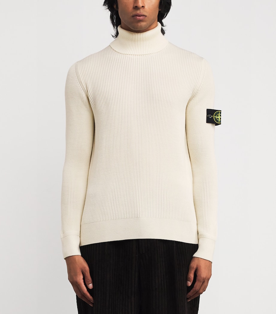 Wool Rollneck Sweater V0093 Image 3