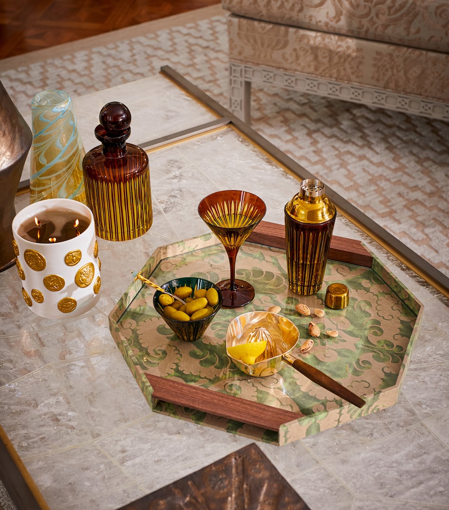 L'Objet Prism Cocktail Shaker Amber Image 4