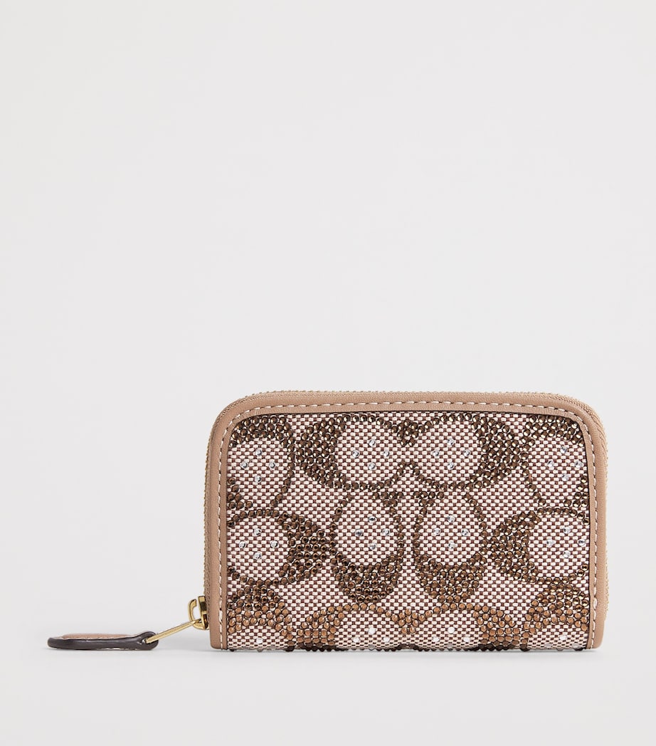 Coach Crystal Jacquard Card Holder Image 2