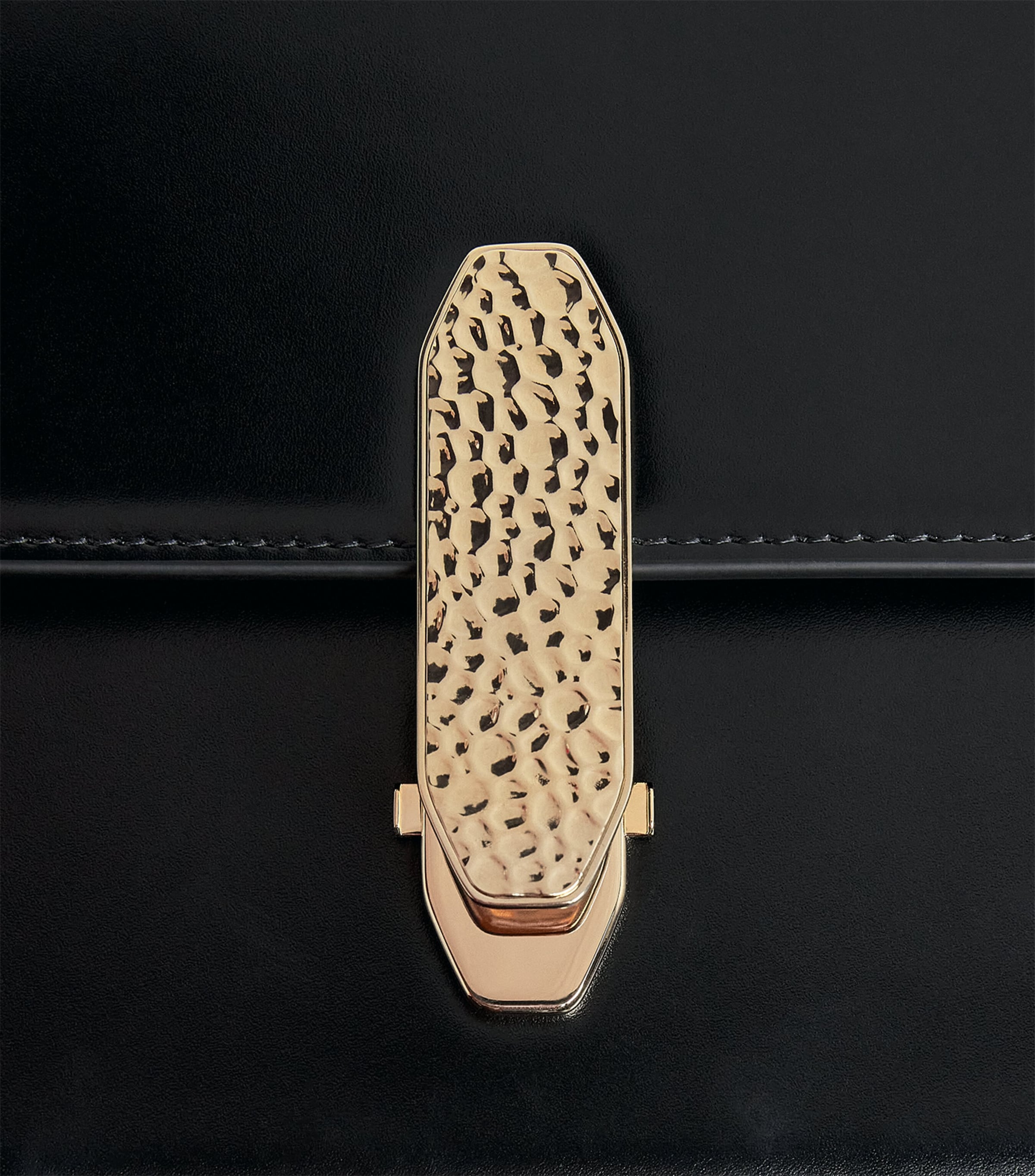 Leather Flap Cross-Body Bag 1010 Image 6