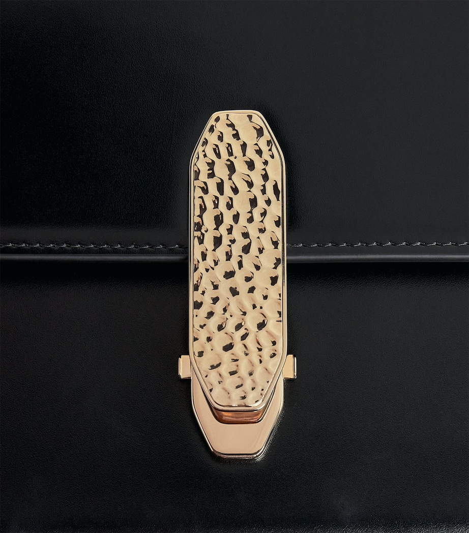 Leather Flap Cross-Body Bag 1010 Image 6