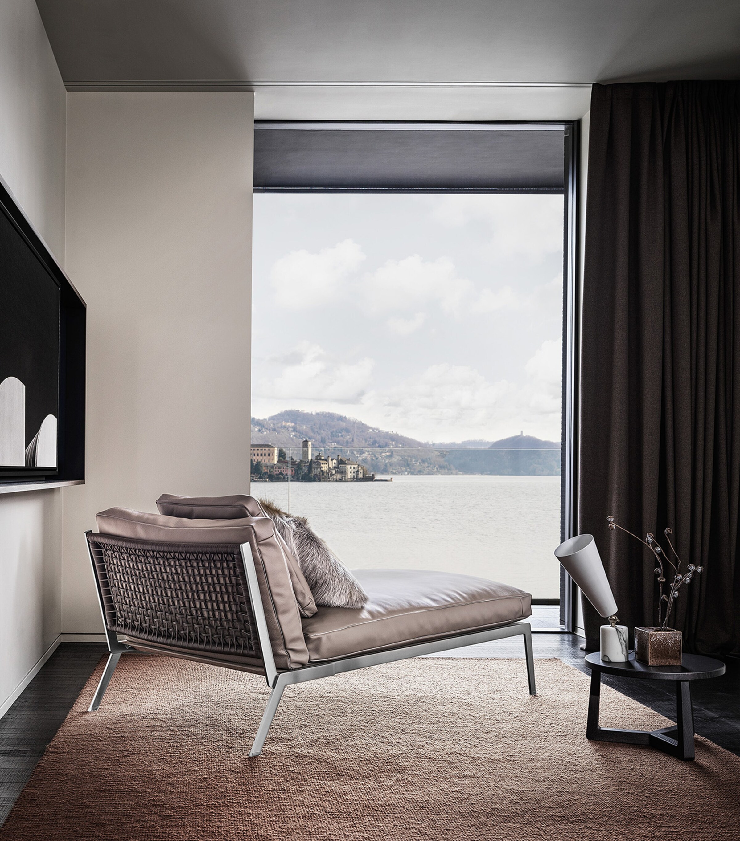 Happy Chaise Longue BROWN Image 2