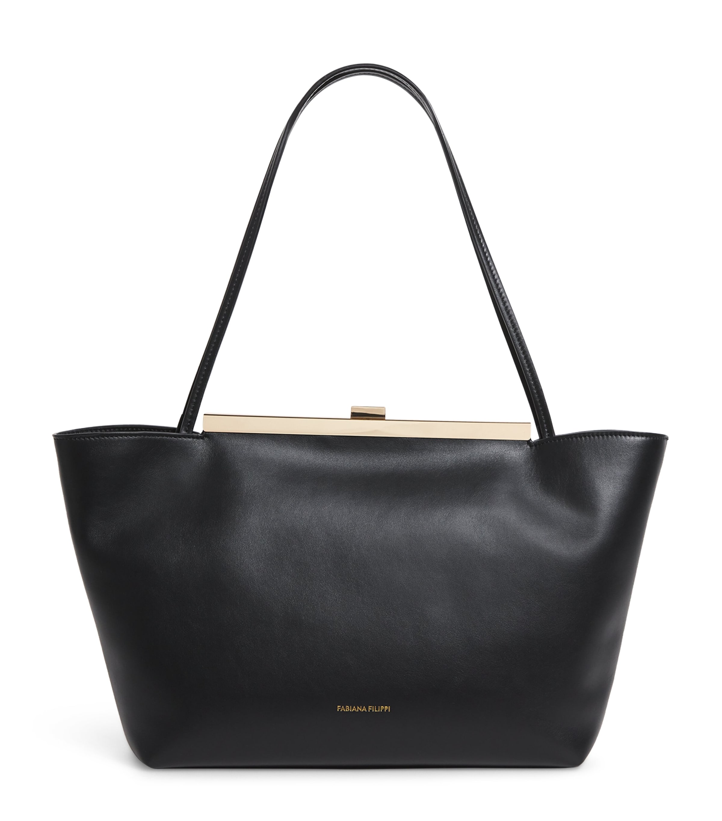 Fabiana Filippi Black Leather Shoulder Bag | Harrods AE