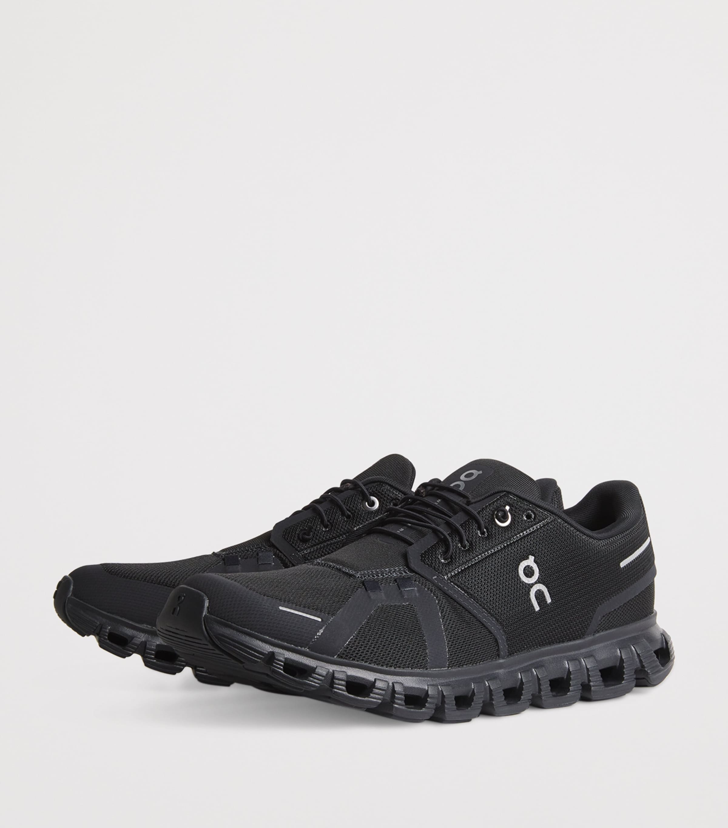 On Mens Cloud 6 Trainers Black | Black Image 3
