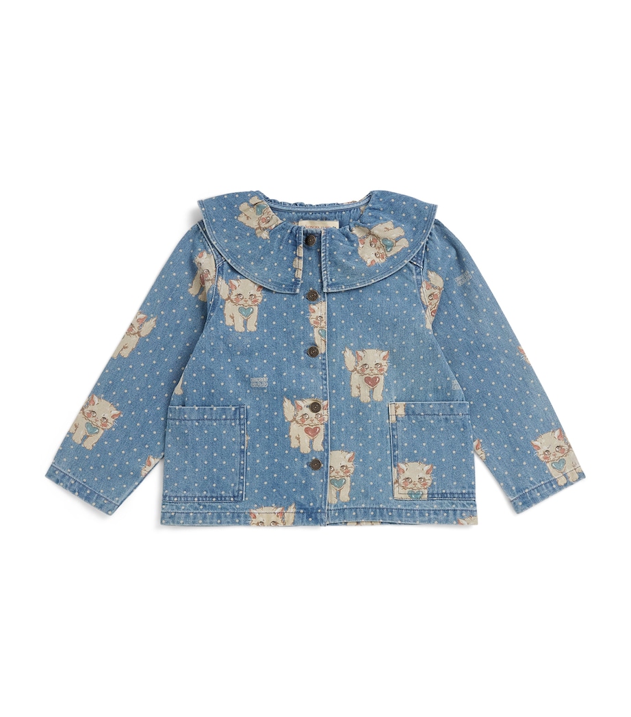 KONGES SLOJD Denim Magot Jacket (9 Months-10 Years) Miao Image 1