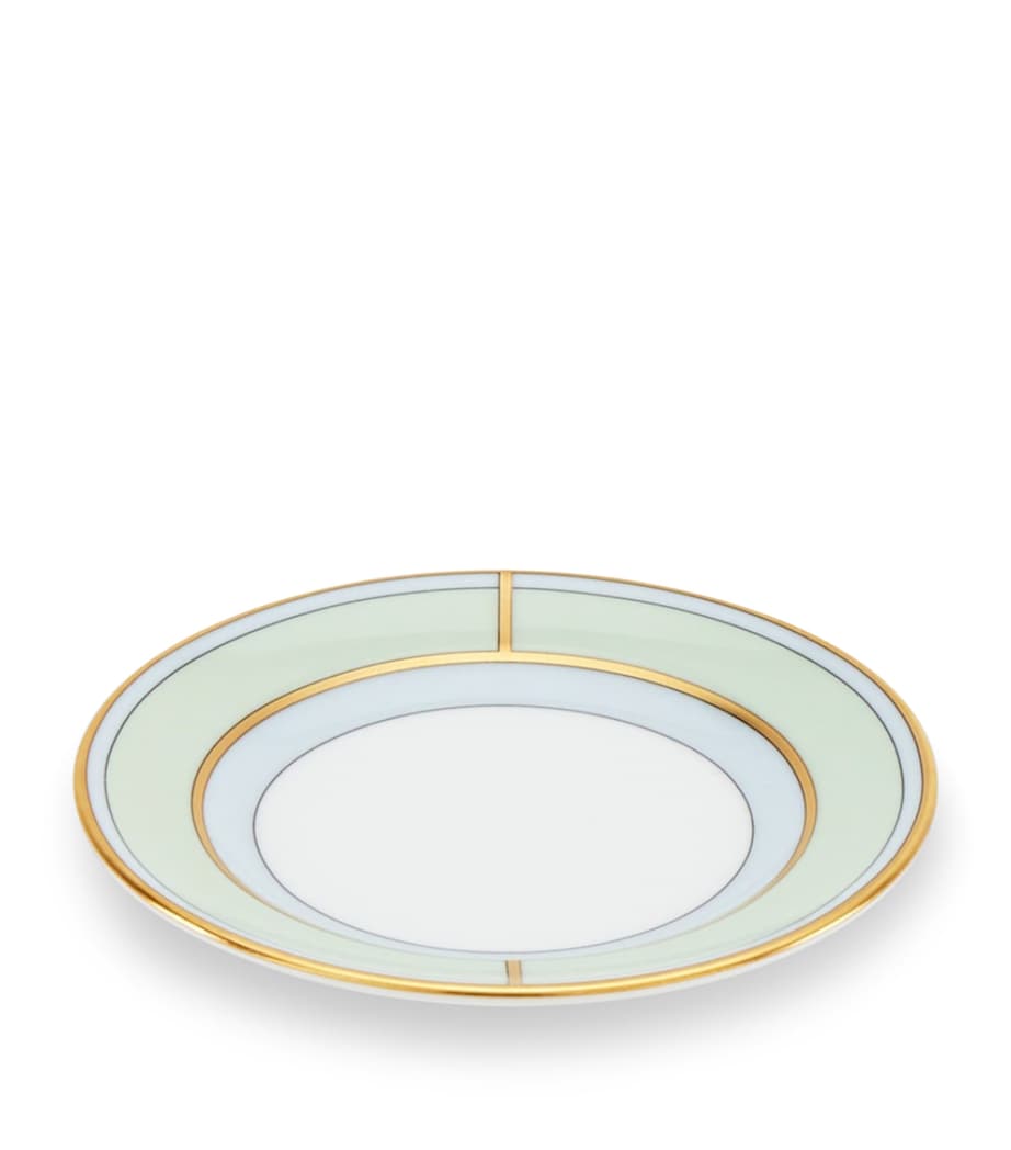 Porcelain Colonna Diva Verde Coffee Saucer (12.5cm) G00134900 Image 4