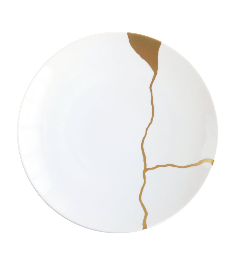 Bernardaud Set of 12 Kintsugi Dinner Plates (26cm) Or Image 2