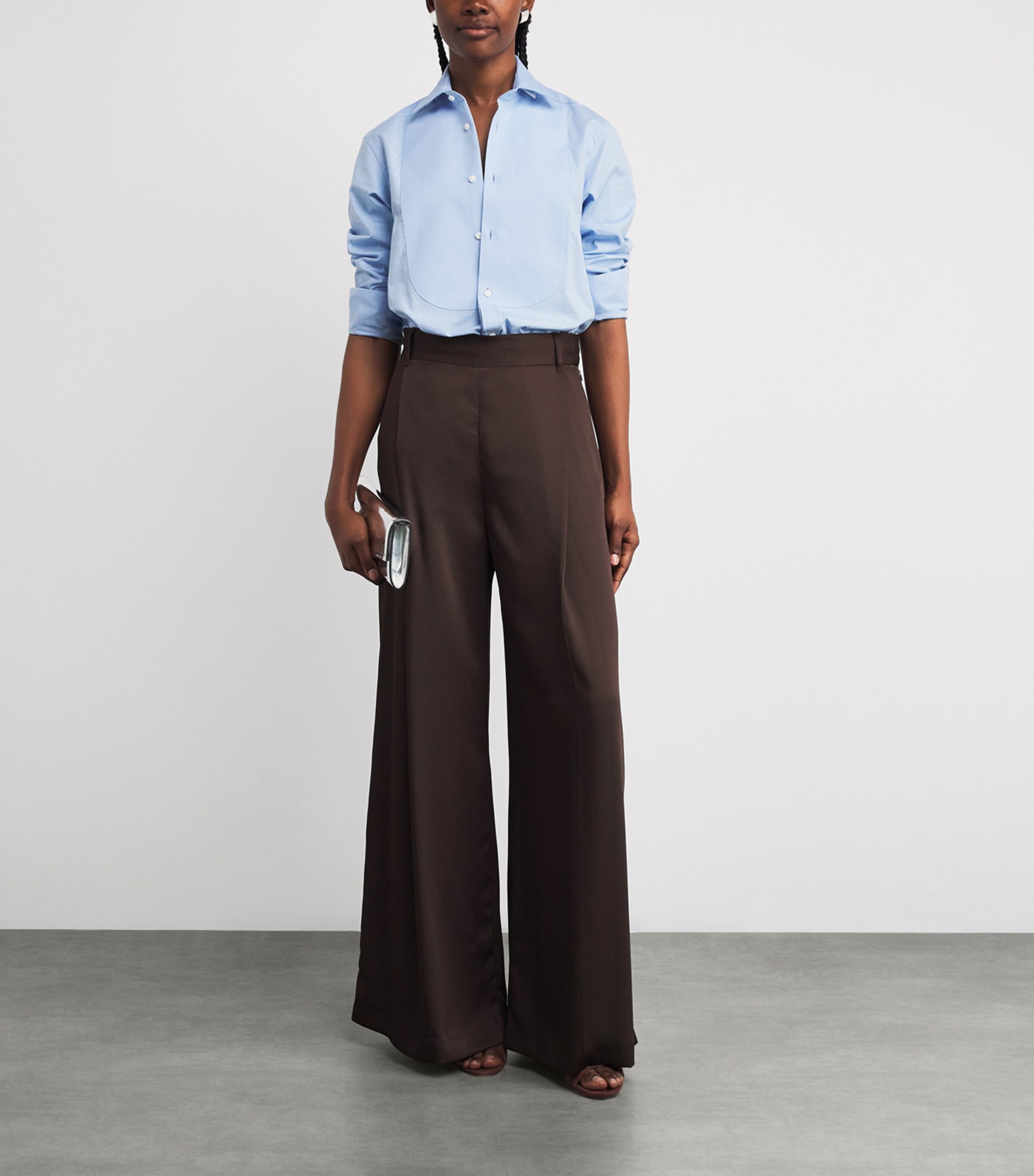 Organic Cotton Dress Shirt SKY BLUE Image 2