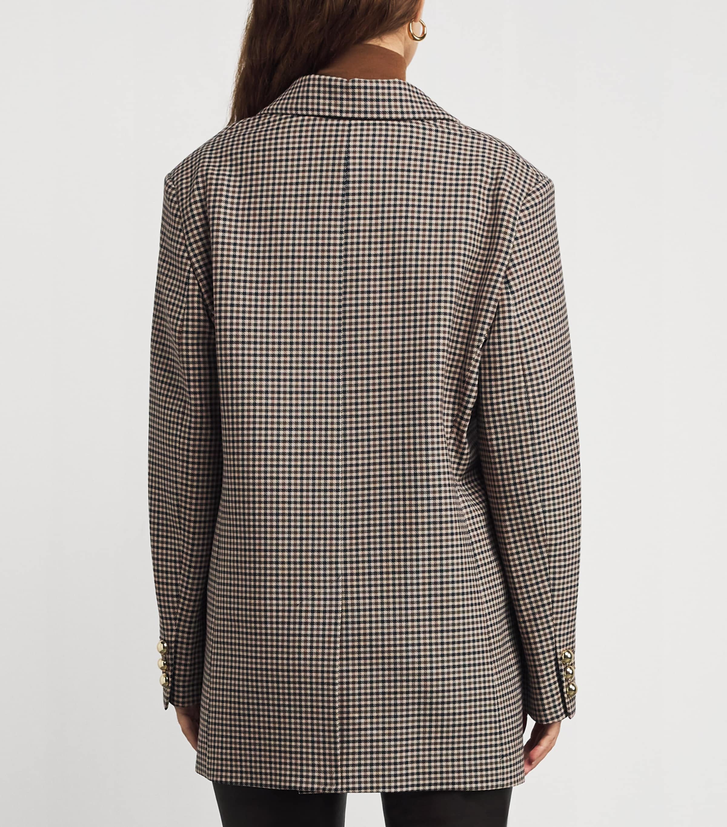 The Houndstooth Blazer NAVY MULTI Image 4