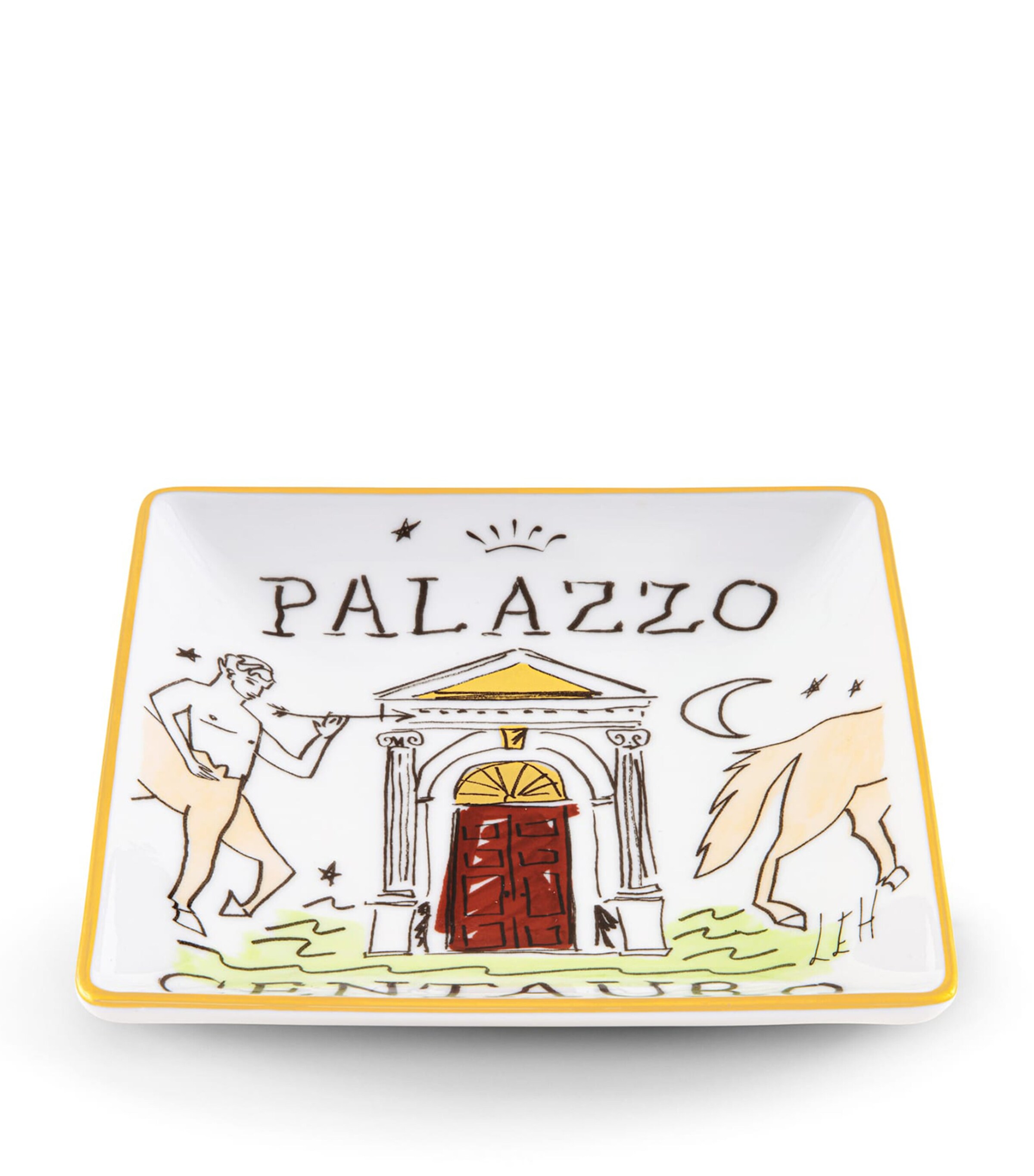 GINORI 1735 x Luke Edward Hall Palazzo Centauro Decorative Tray (13.5cm) Image 4