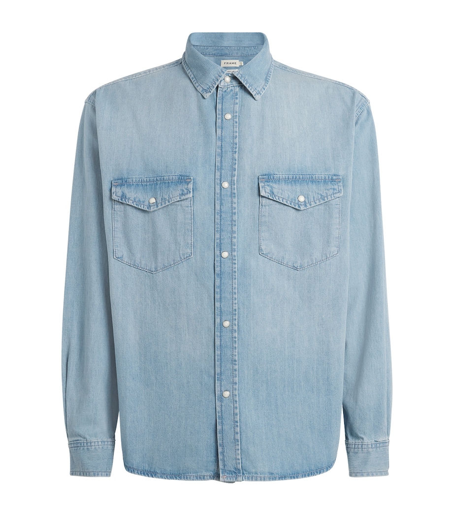 Western Denim Overshirt CALABASAS Image 1