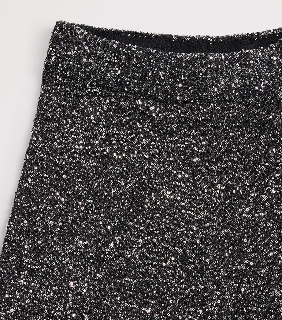 Sequin Knit Trousers NUD Image 6