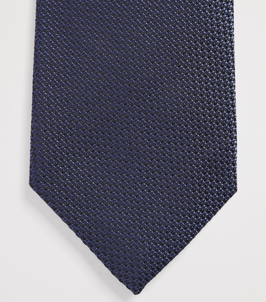Isaia Silk Seven-Fold Tie Image 3