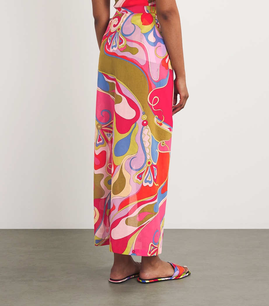 Cotton Orchidee Wrap Skirt 048 MULTICOLOR Image 4