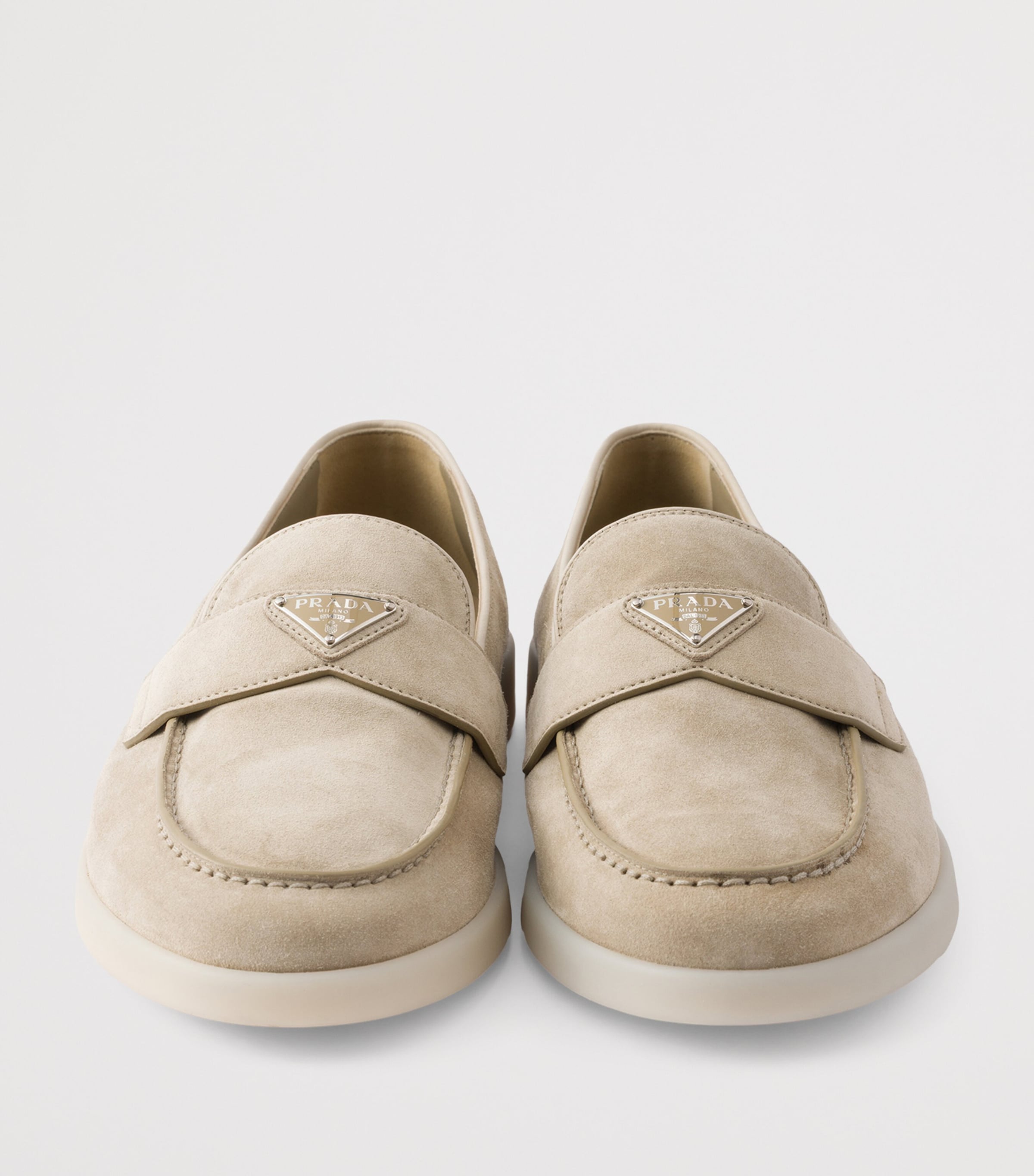 Suede Triangle Loafers F0FHI Image 6