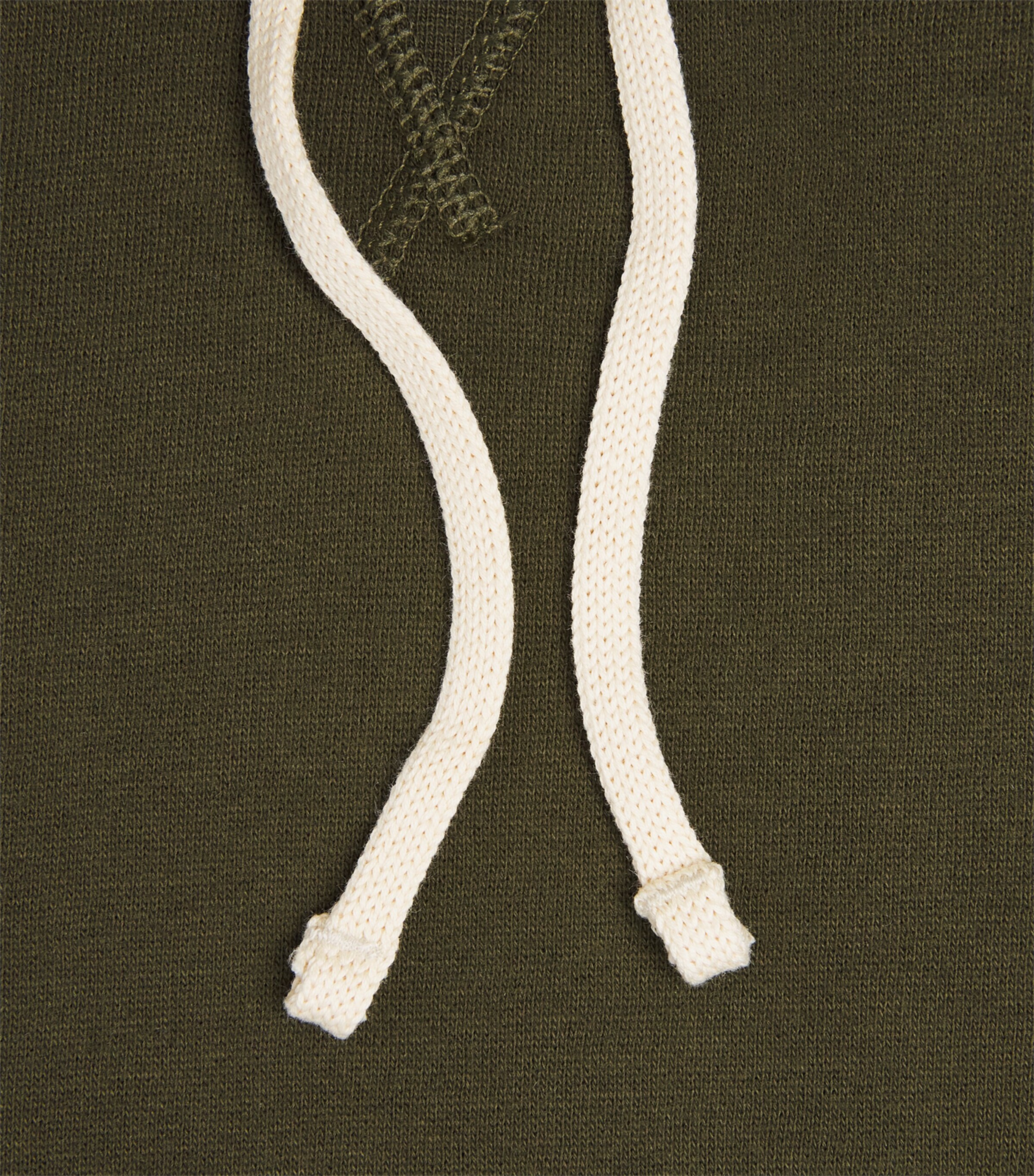 Polo Ralph Lauren Mens Double-Knit Logo Hoodie Company Olive Image 6