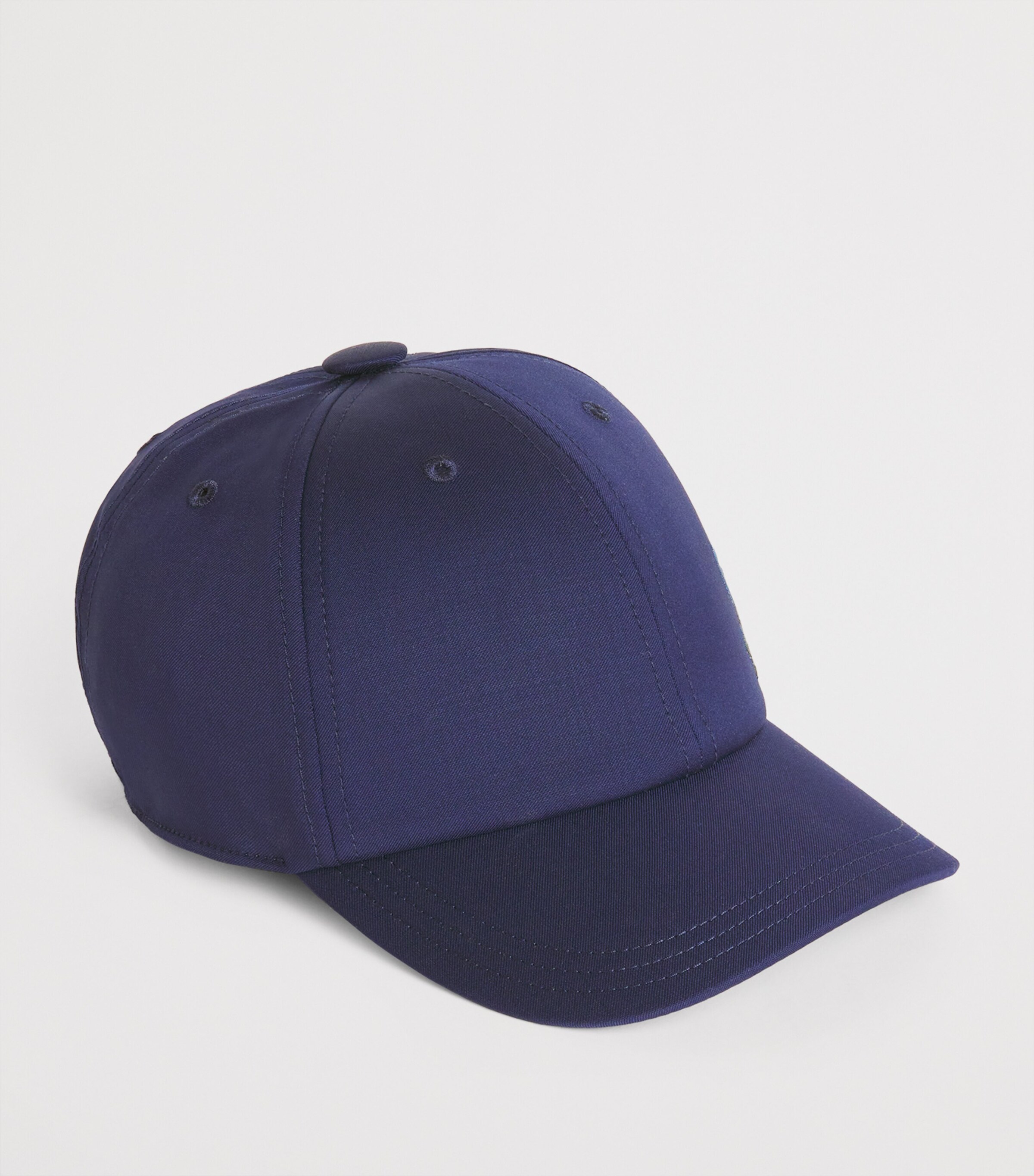 Logo Embroidery Baseball Cap 503PBLUE Image 2