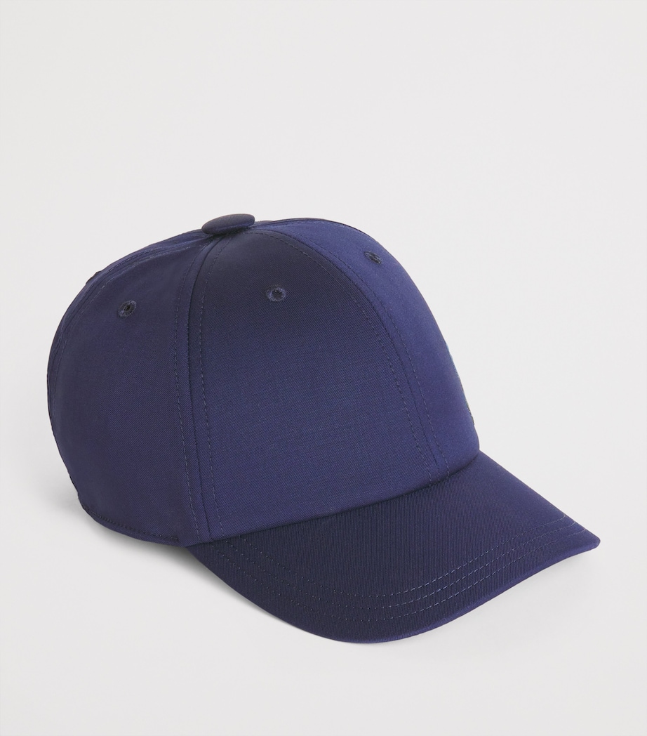 Logo Embroidery Baseball Cap 503PBLUE Image 2
