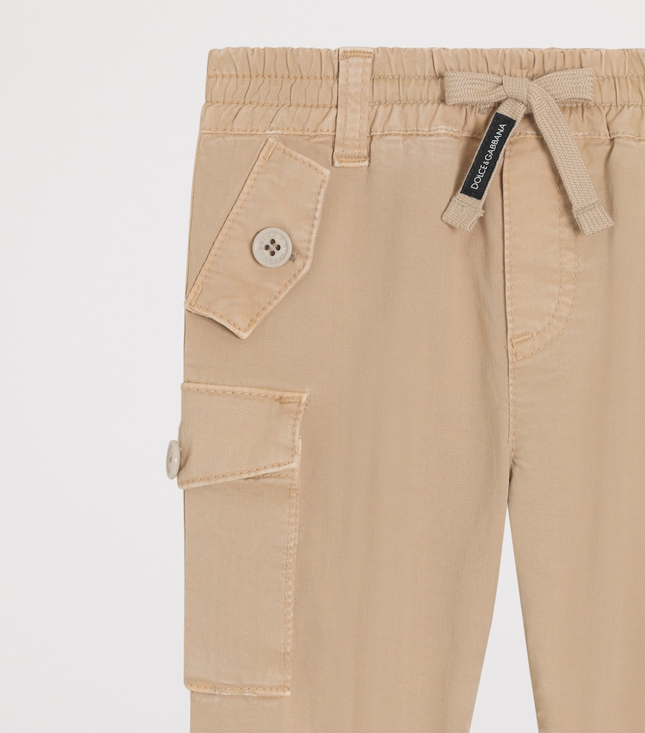 Dolce&Gabbana Kids Cargo Trousers (3-30 Months) Combined Colou Image 2